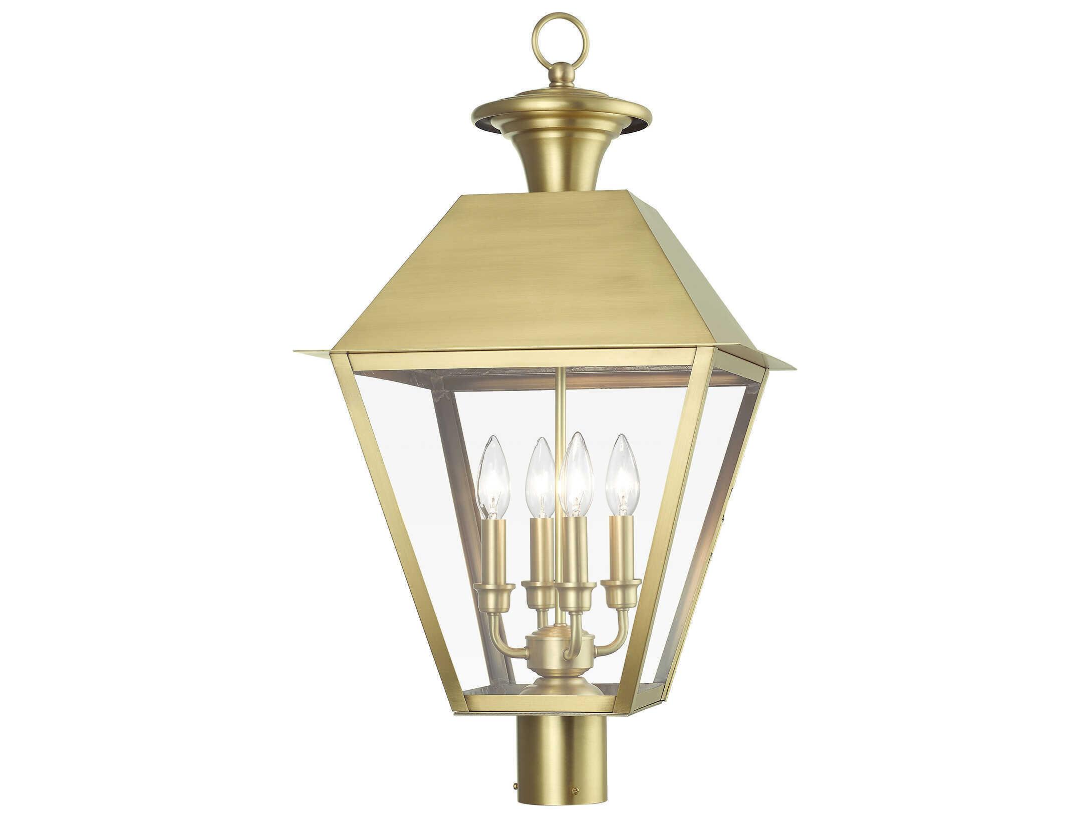 Livex Lighting Wentworth 4 - Light Outdoor Post Light