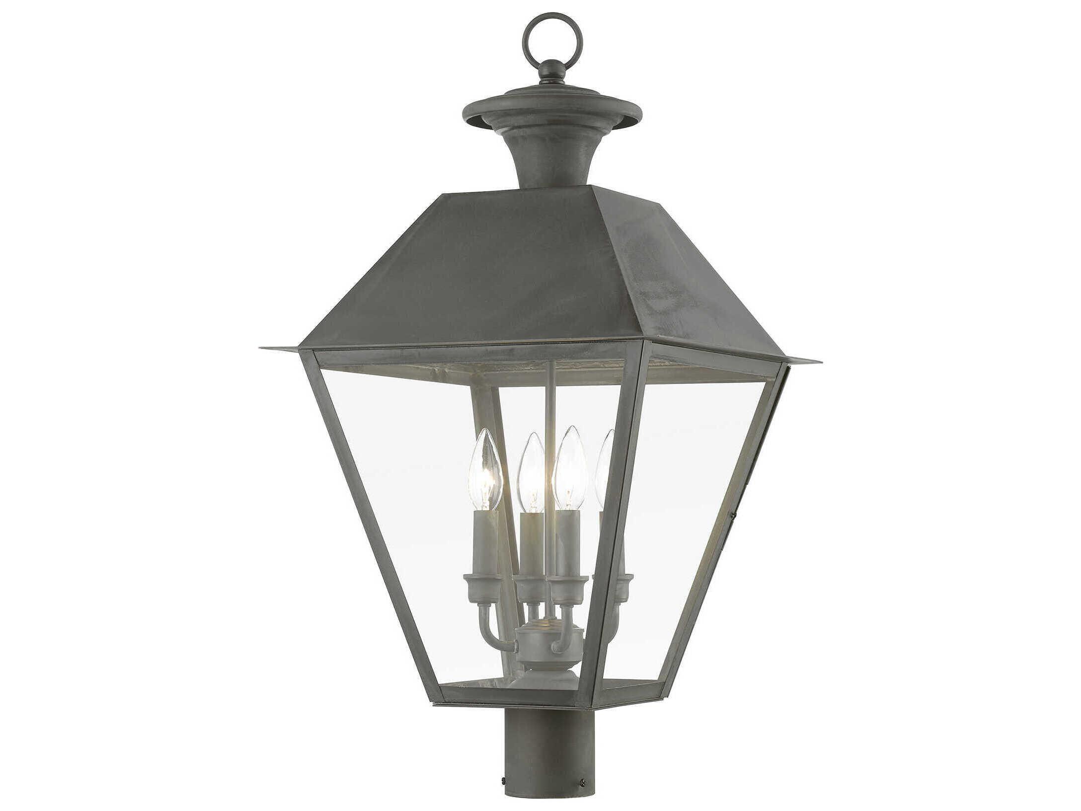 Livex Lighting Wentworth 4 - Light Outdoor Post Light