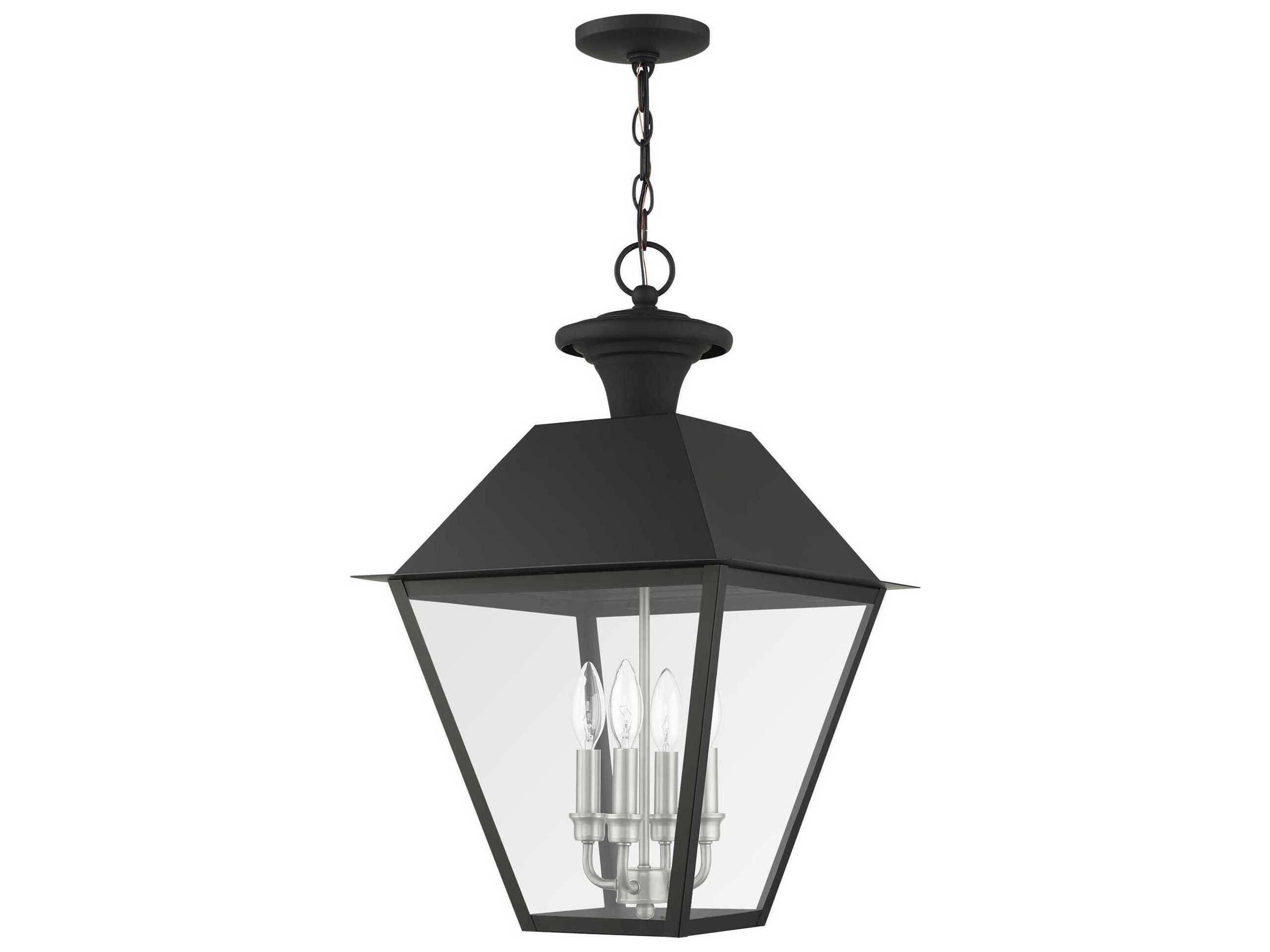 Livex Lighting Mansfield 4 - Light Outdoor Hanging Light