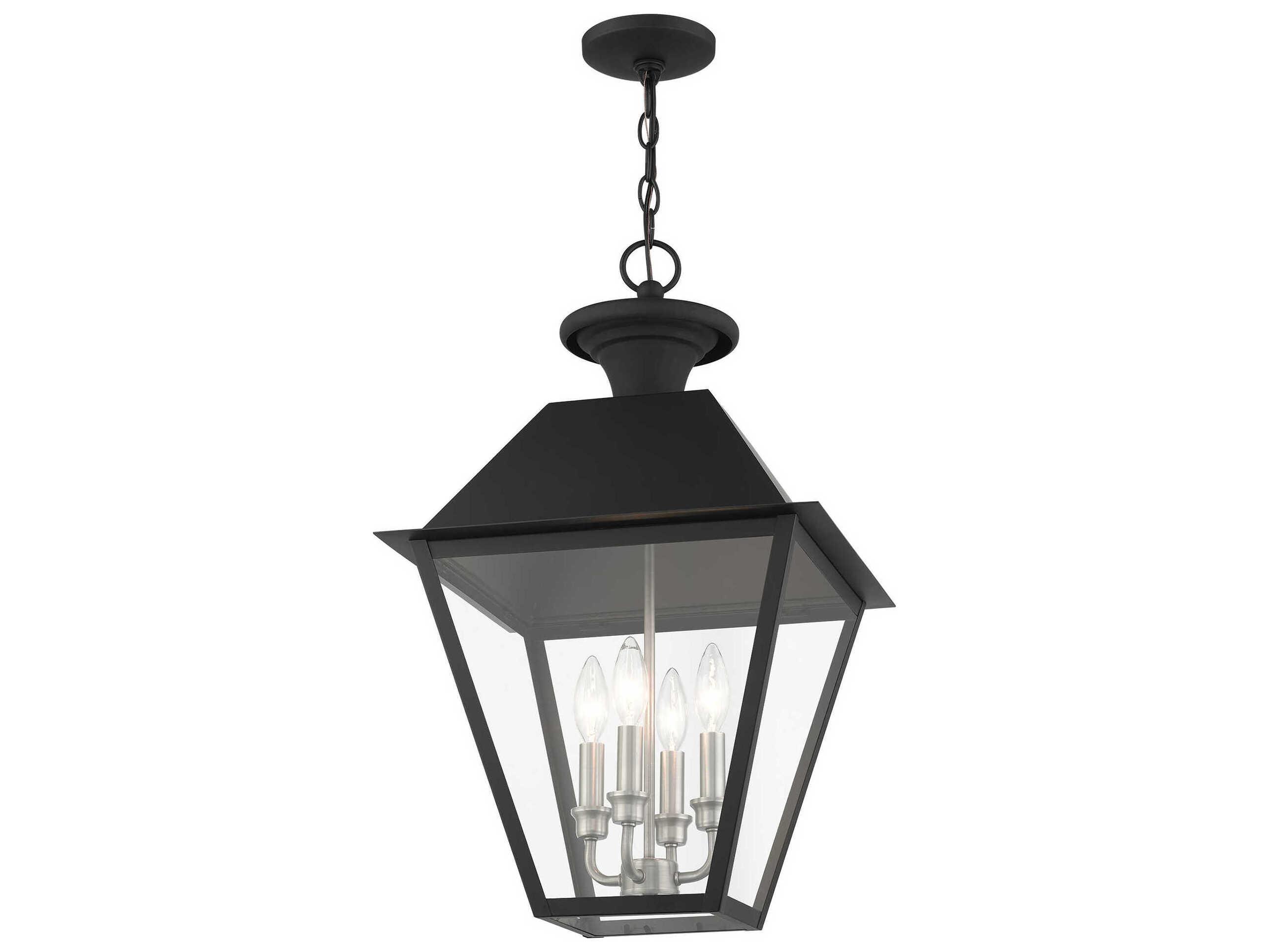 Livex Lighting Mansfield 4 - Light Outdoor Hanging Light