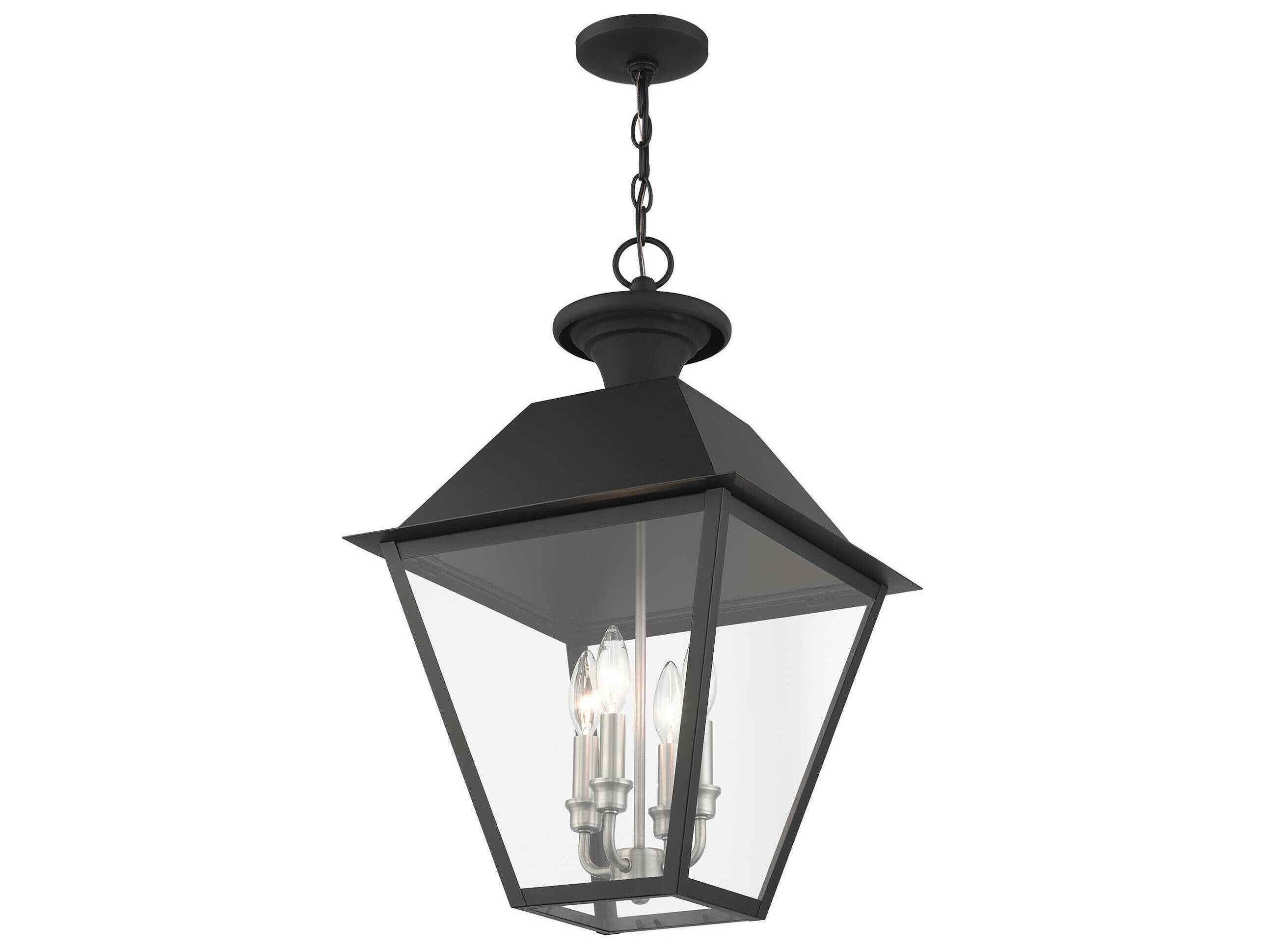Livex Lighting Mansfield 4 - Light Outdoor Hanging Light