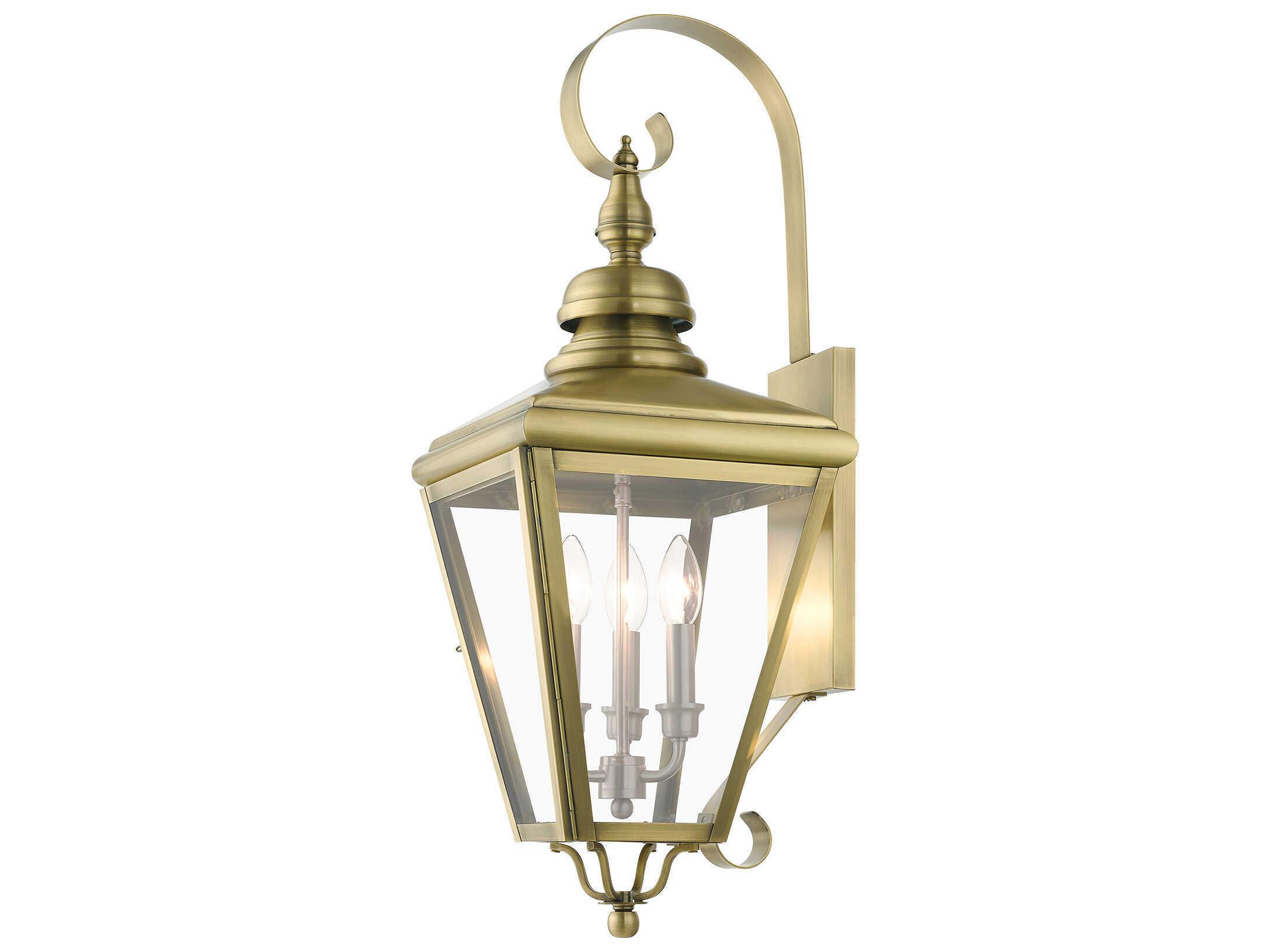 Livex Lighting Adams 3 - Light Outdoor Wall Light