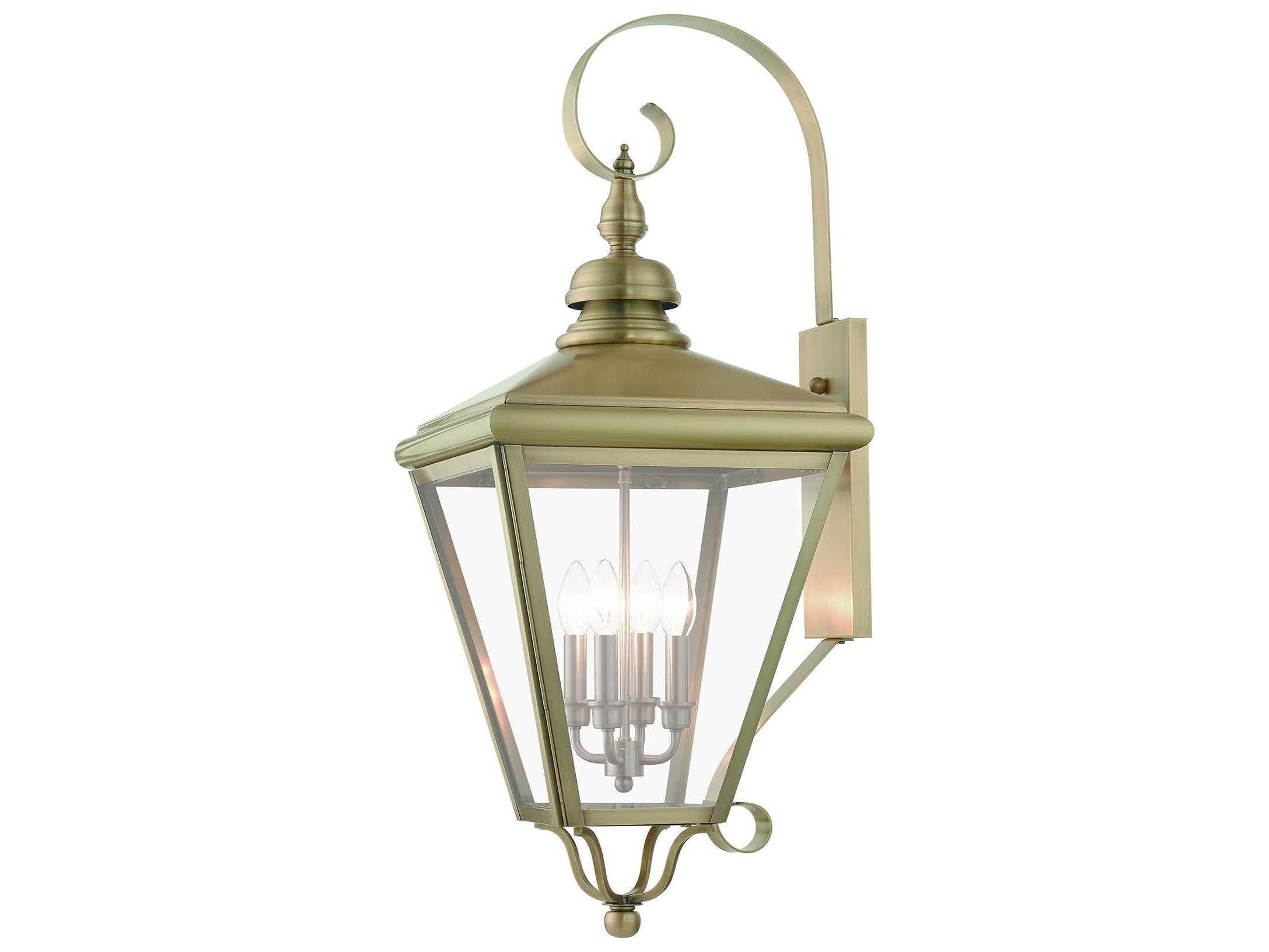 Livex Lighting Adams 4 - Light Outdoor Wall Light