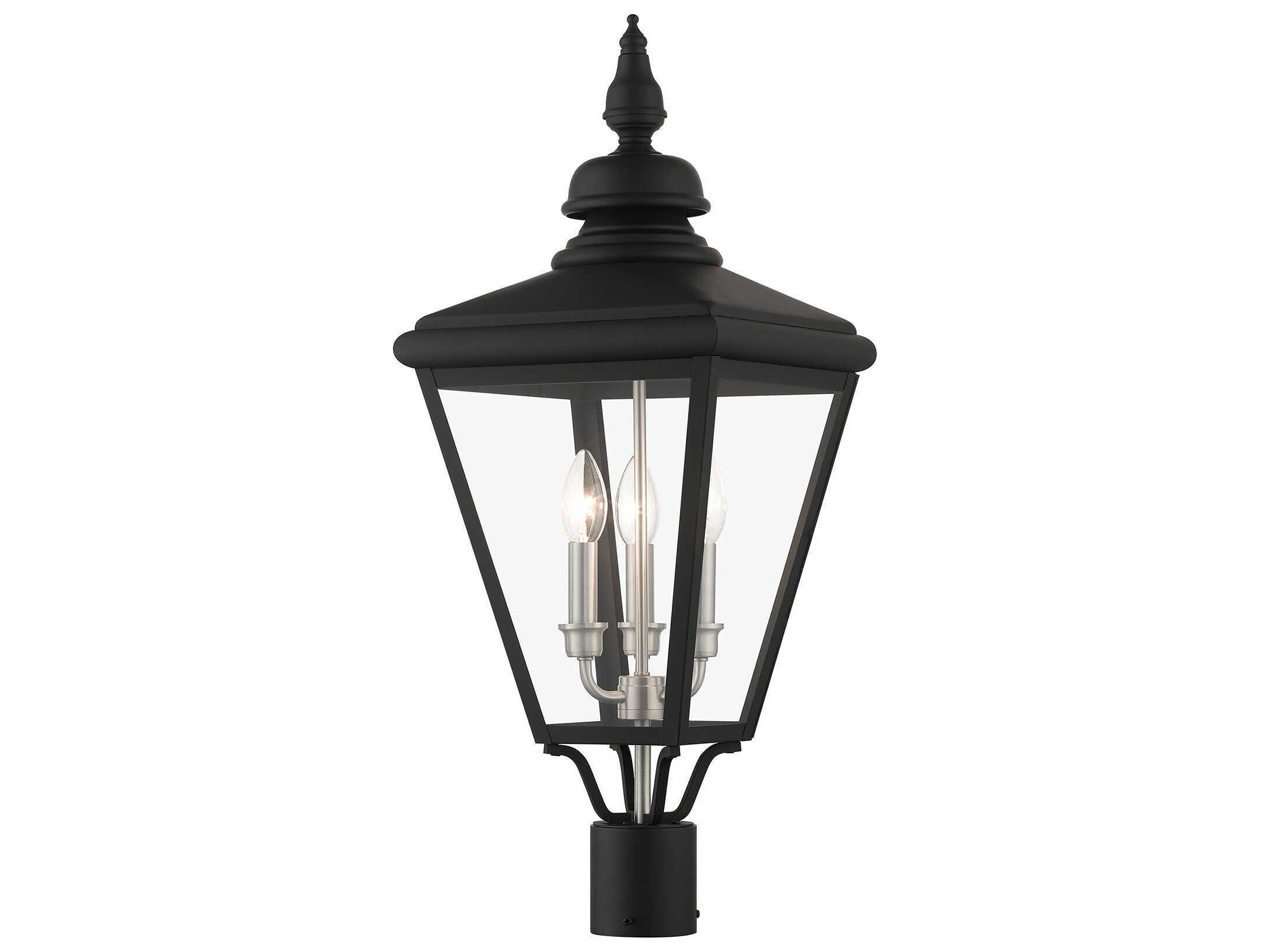 Livex Lighting Adams 3 - Light Outdoor Post Light