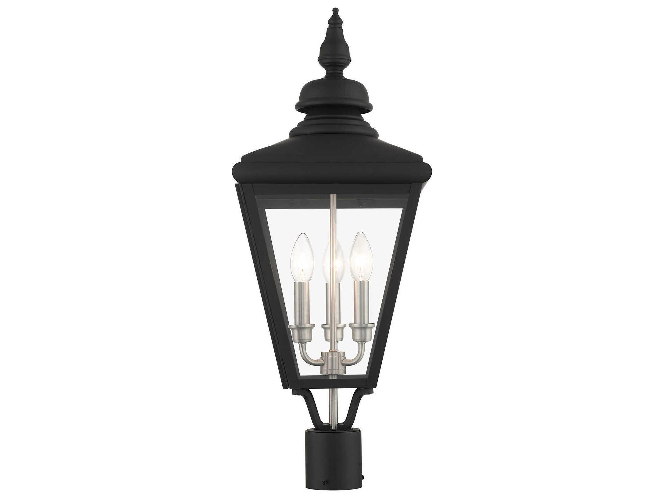 Livex Lighting Adams 3 - Light Outdoor Post Light