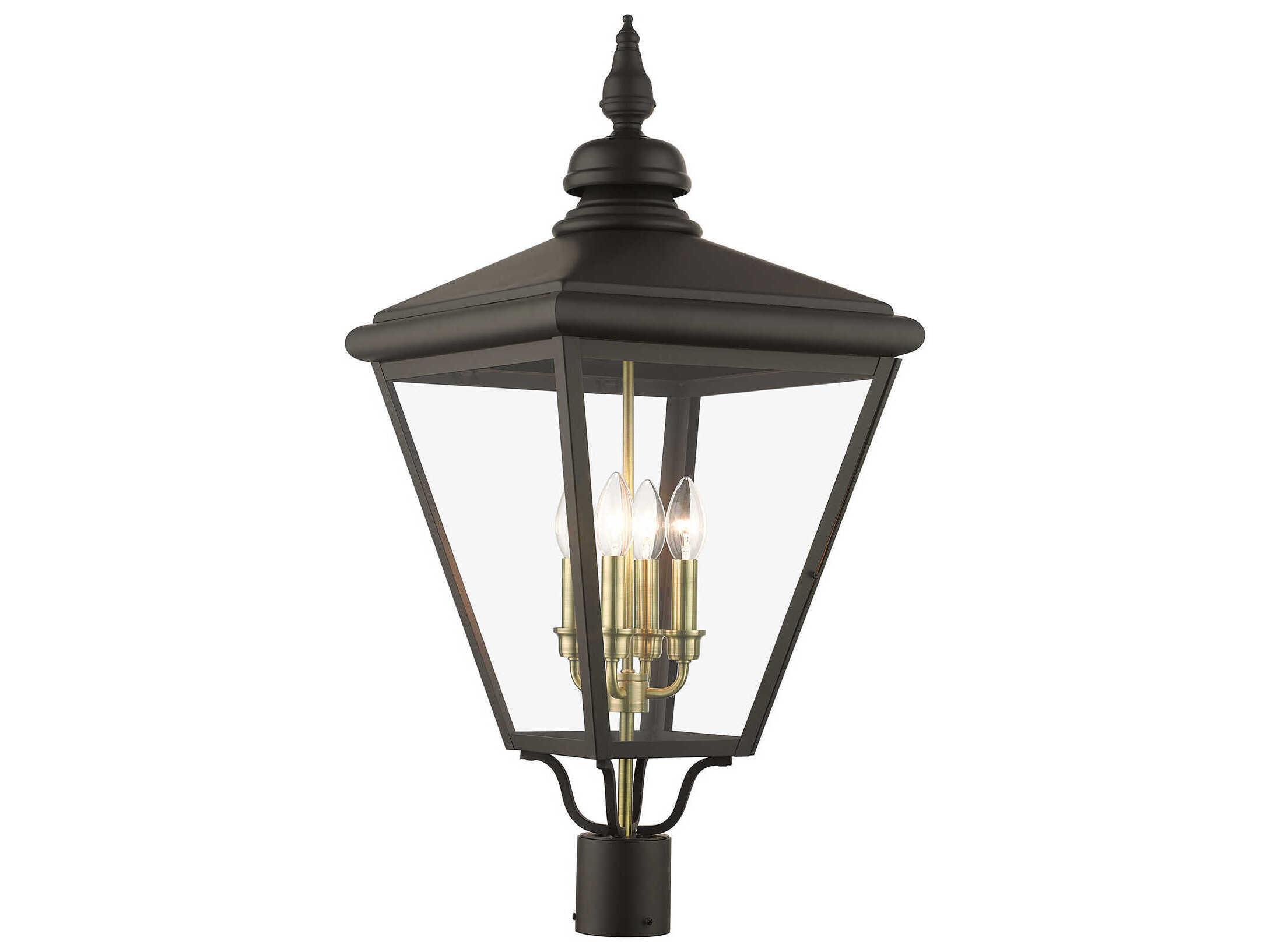 Livex Lighting Adams 4 - Light Outdoor Post Light