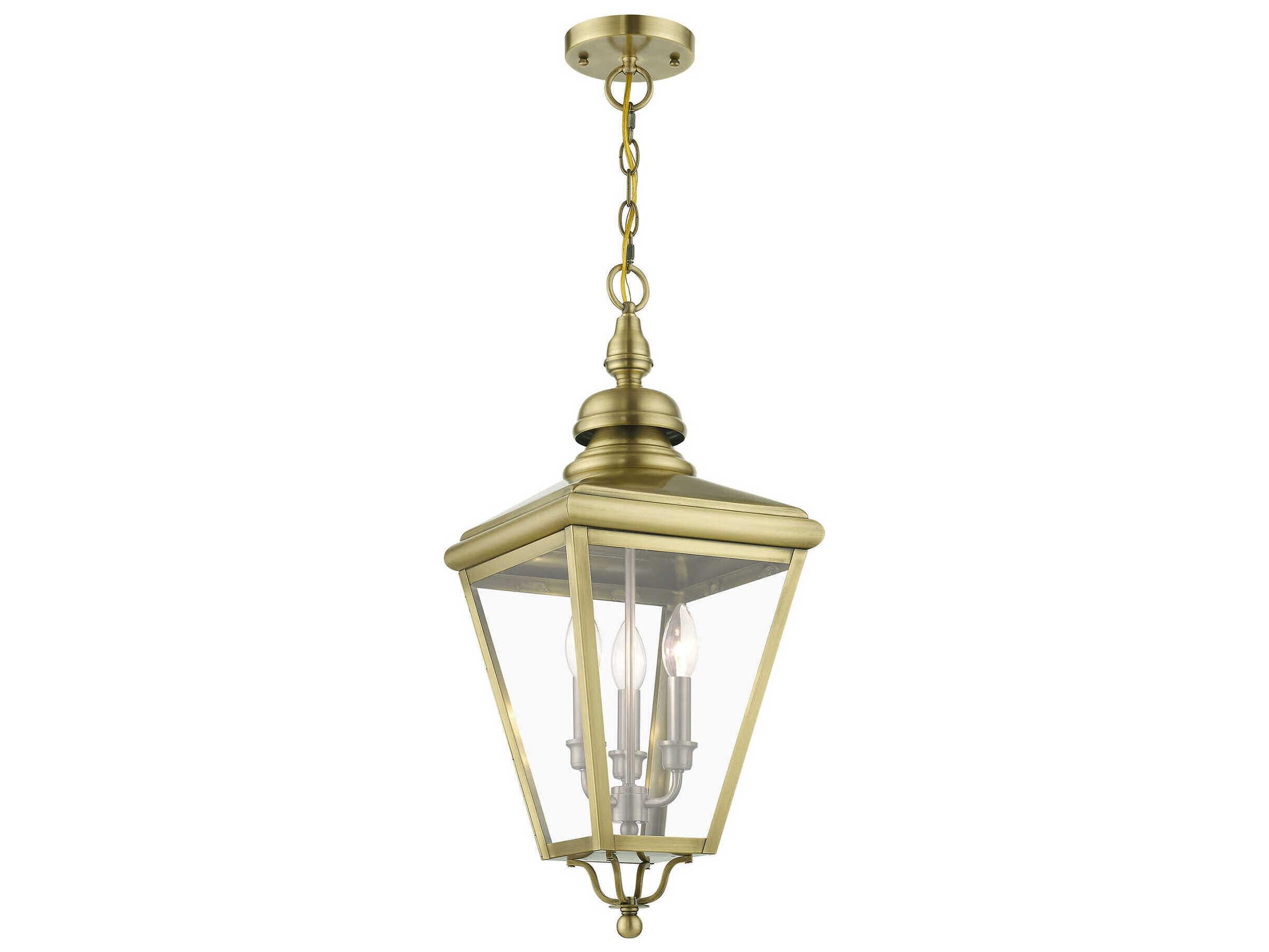 Livex Lighting Adams 3 - Light Outdoor Hanging Light