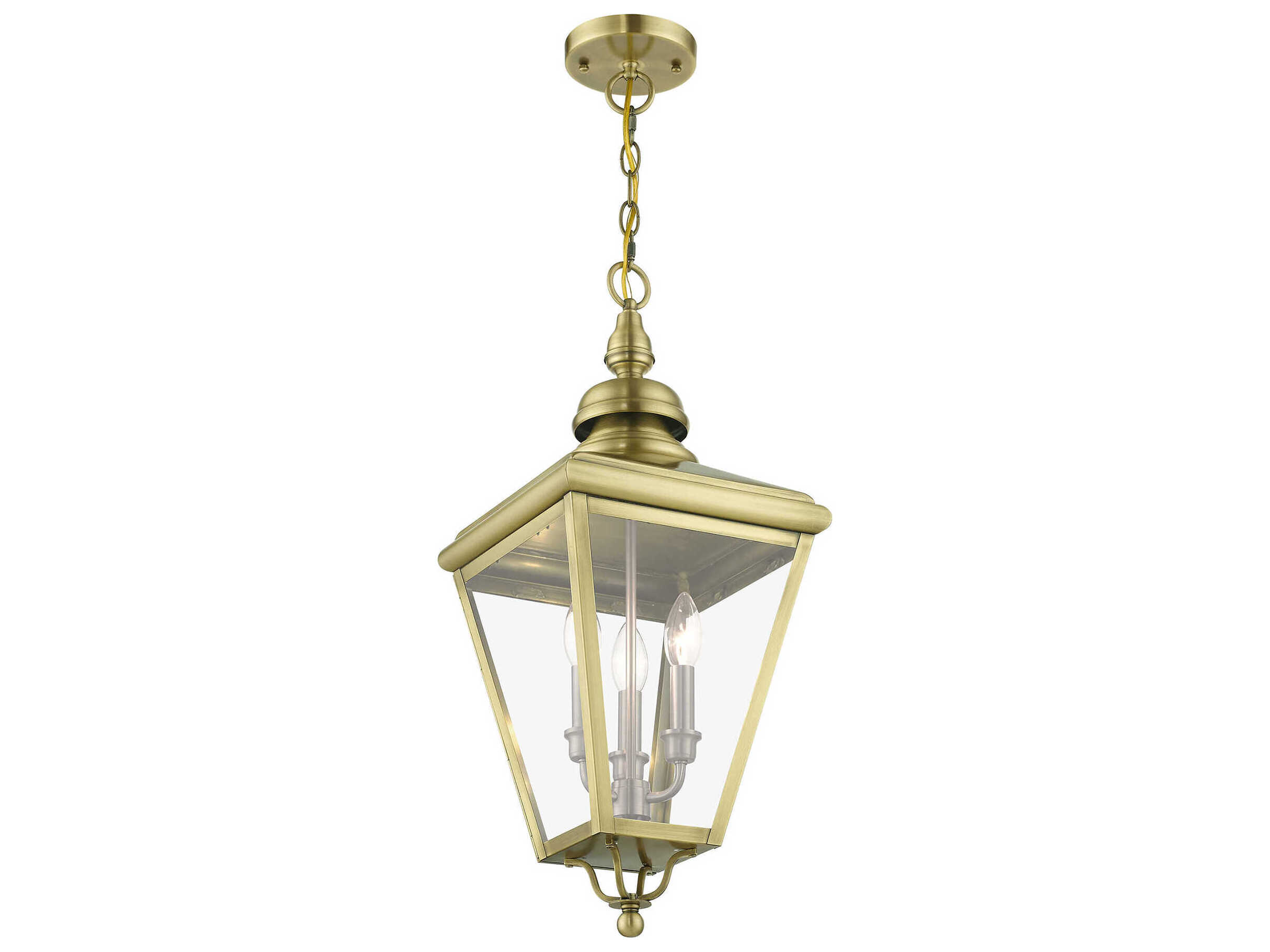 Livex Lighting Adams 3 - Light Outdoor Hanging Light