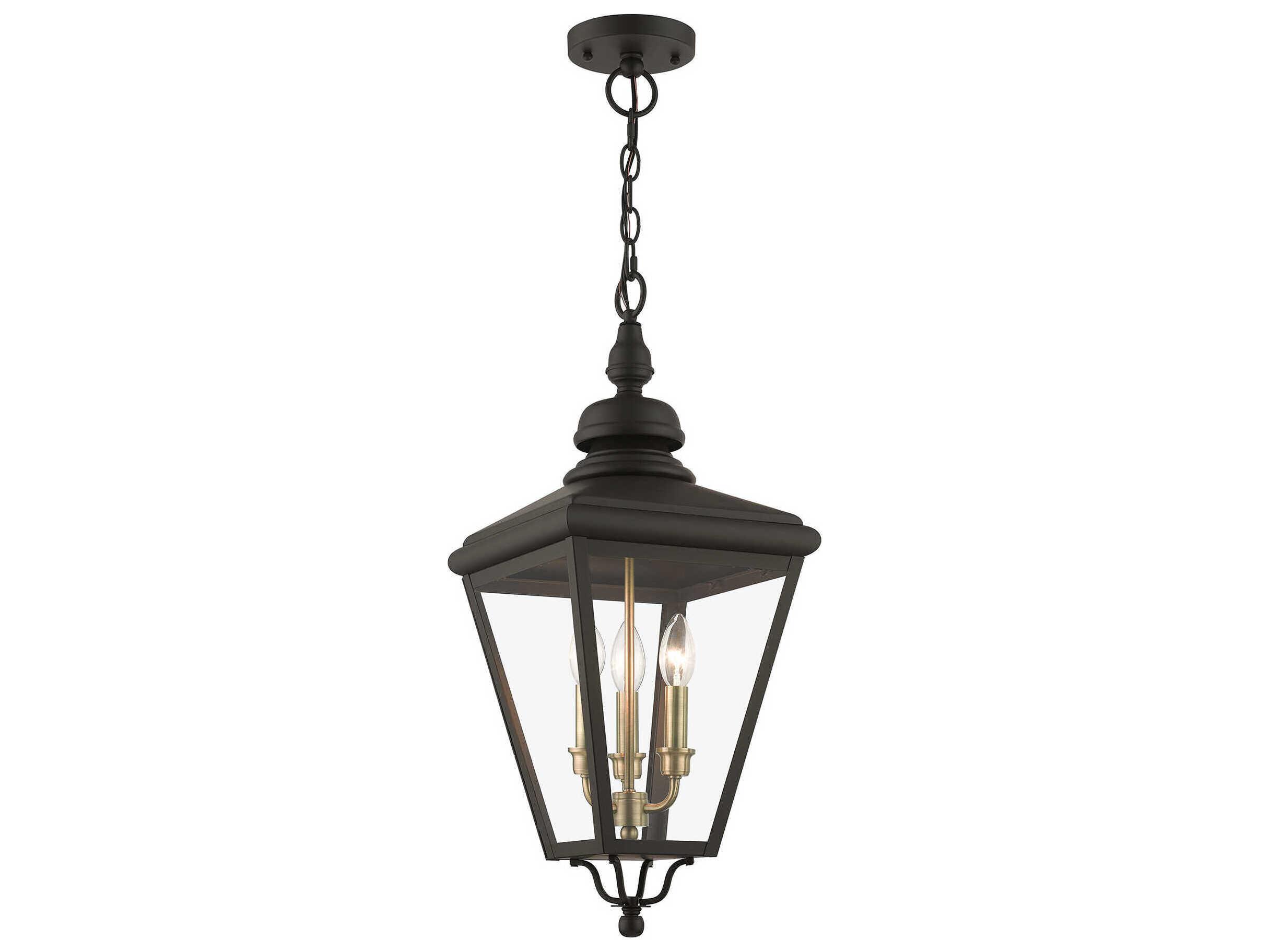Livex Lighting Adams 3 - Light Outdoor Hanging Light