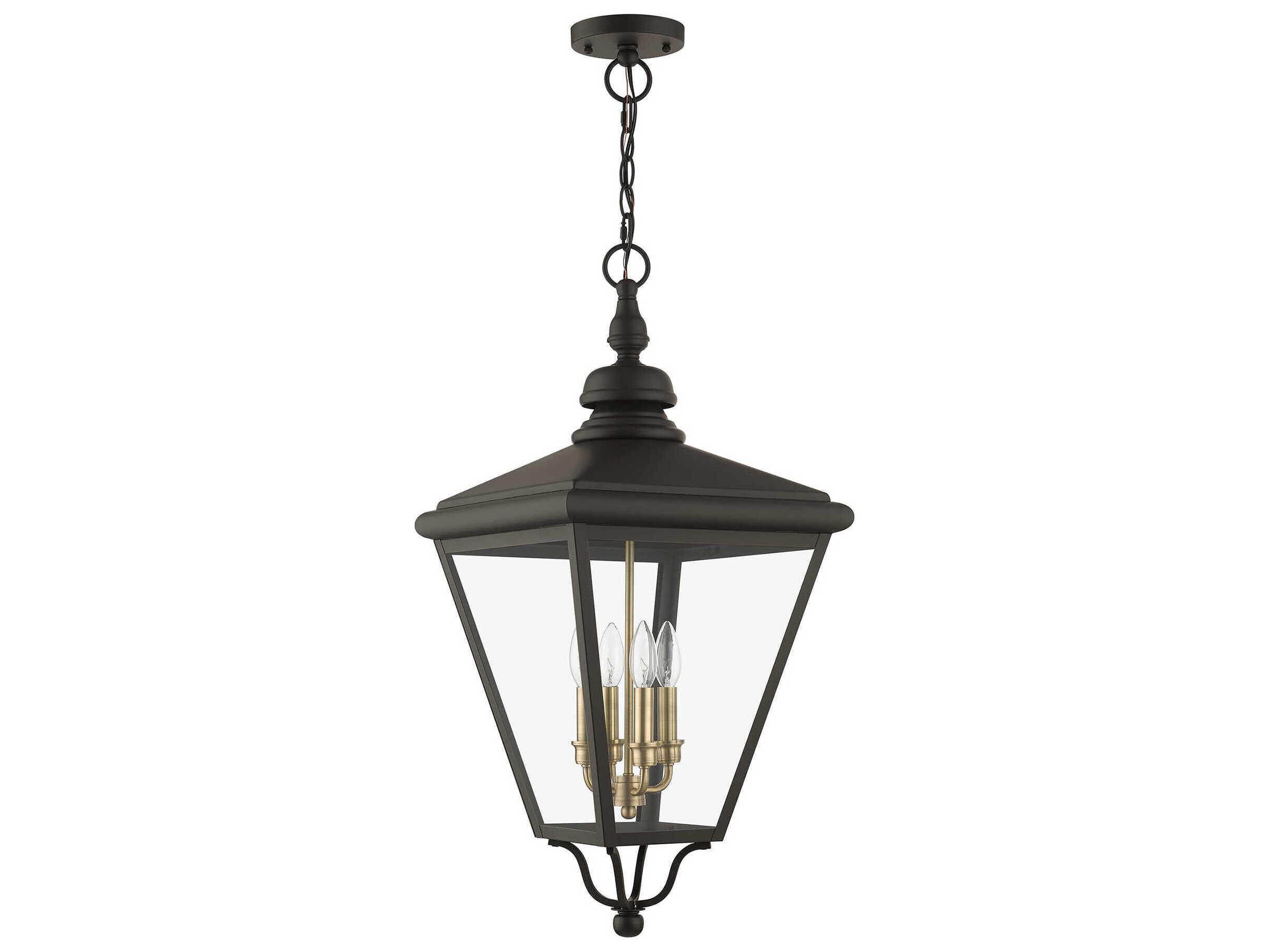 Livex Lighting Adams 4 - Light Outdoor Hanging Light