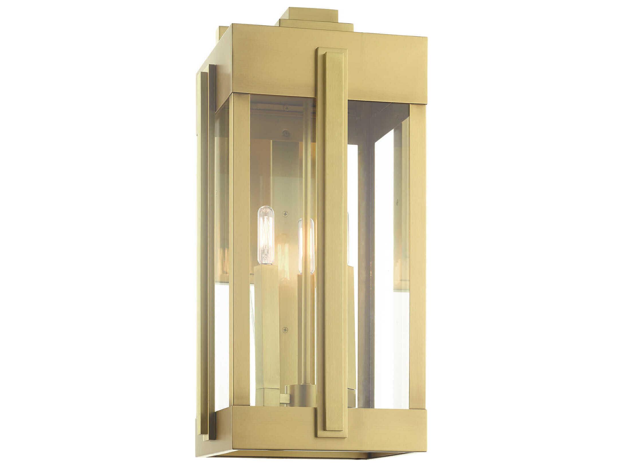 Livex Lighting Lexington 3 - Light Outdoor Wall Light