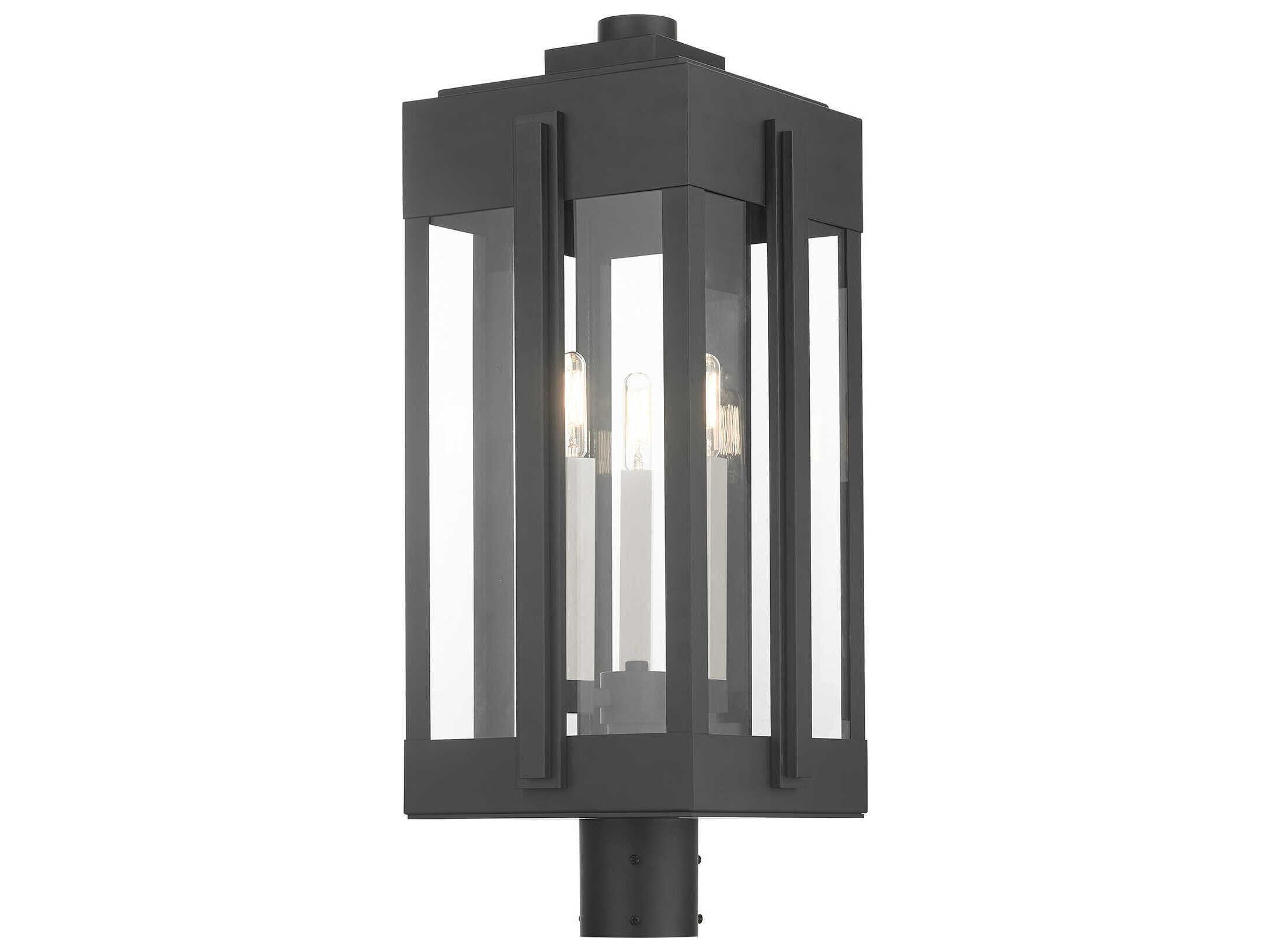 Livex Lighting Lexington 3 - Light Outdoor Post Light