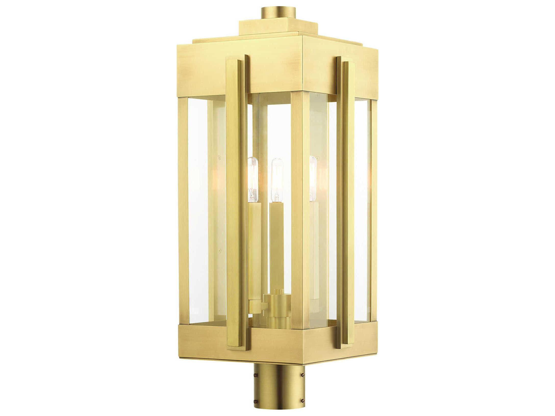 Livex Lighting Lexington 3 - Light Outdoor Post Light