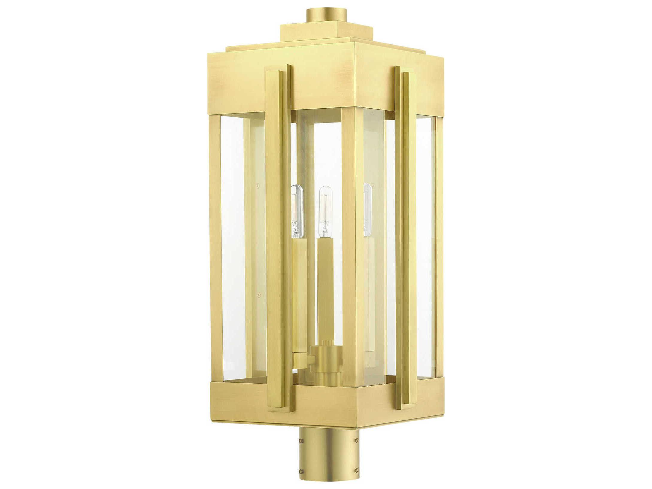 Livex Lighting Lexington 3 - Light Outdoor Post Light