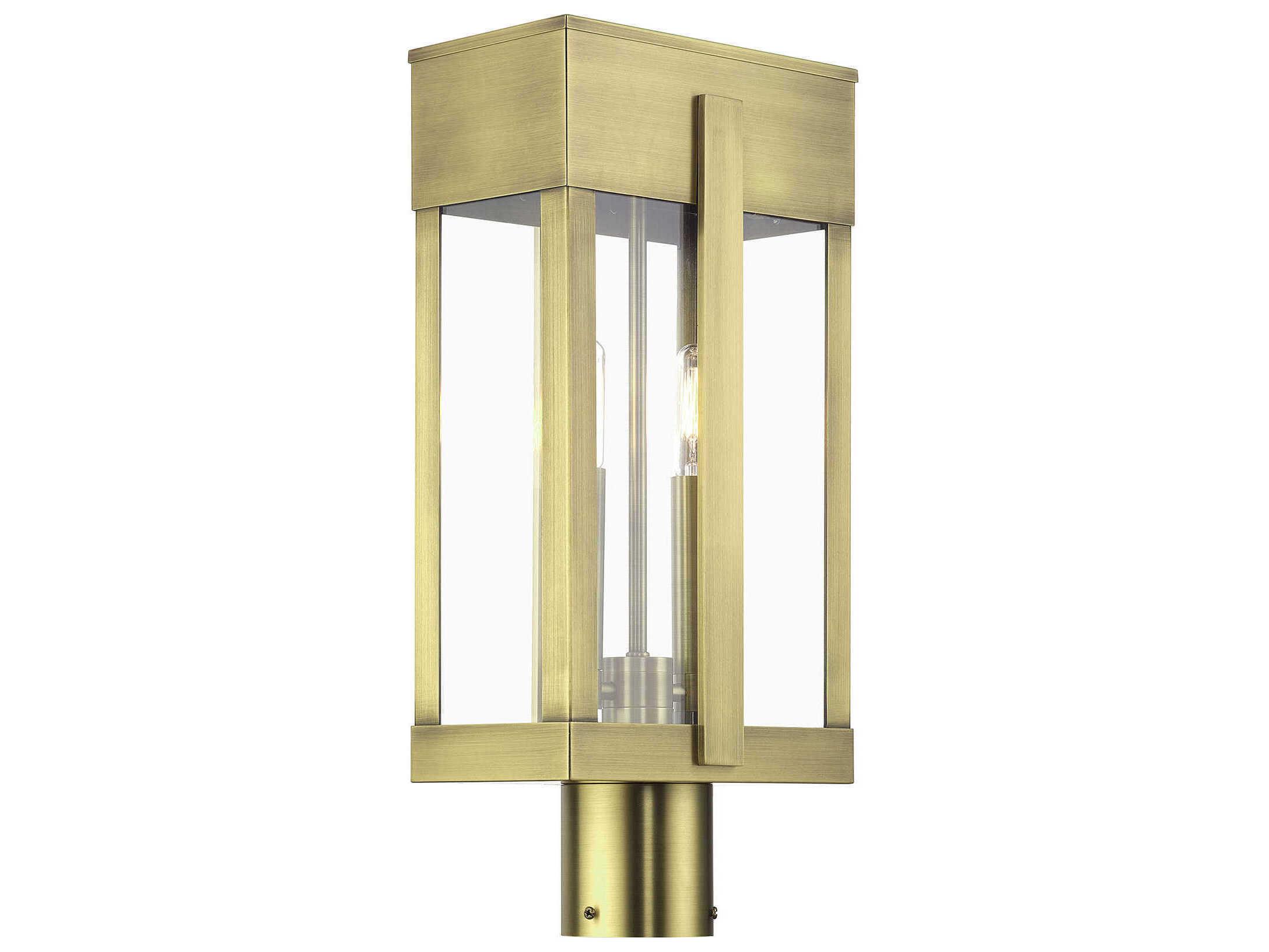 Livex Lighting Berksford 2-Light Outdoor Post Light
