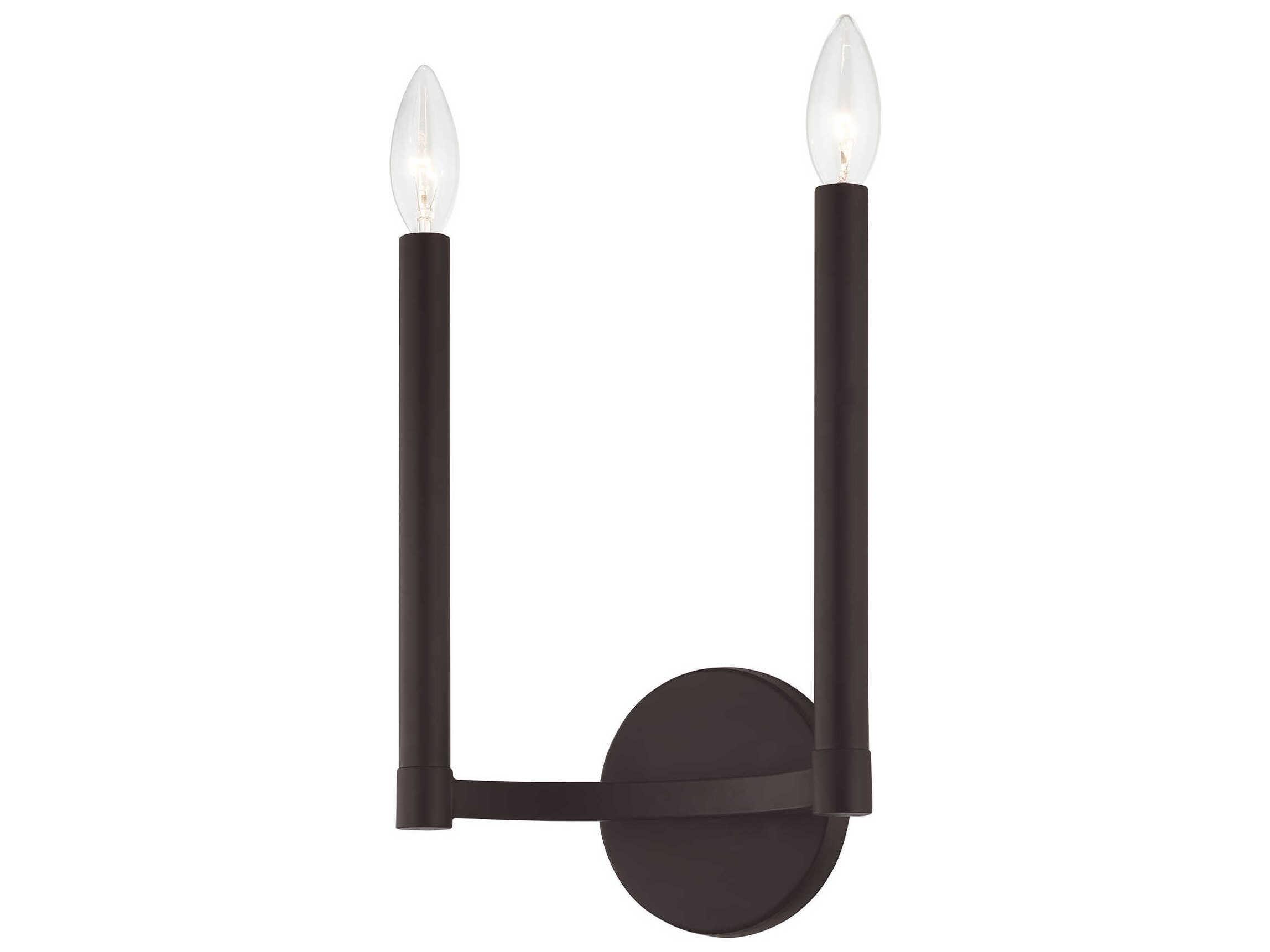 Livex Lighting Alpine 2-Light Bronze Wall Sconce