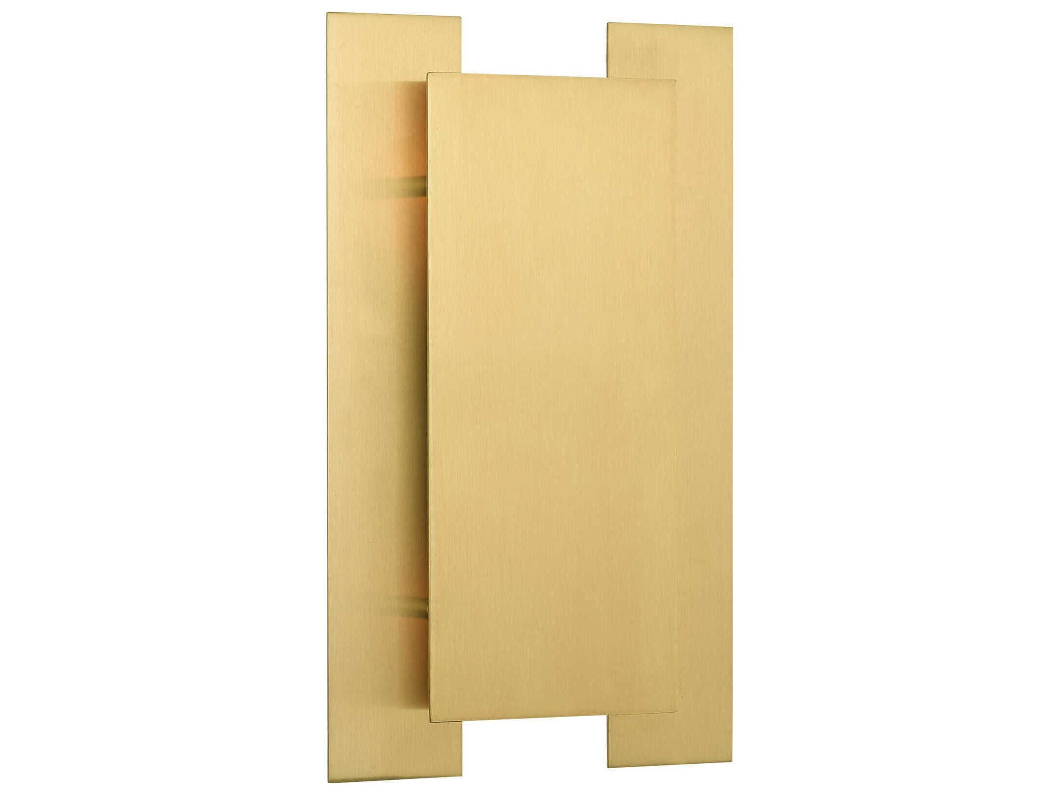 Livex Lighting Varick 2-Light Satin Brass Wall Sconce