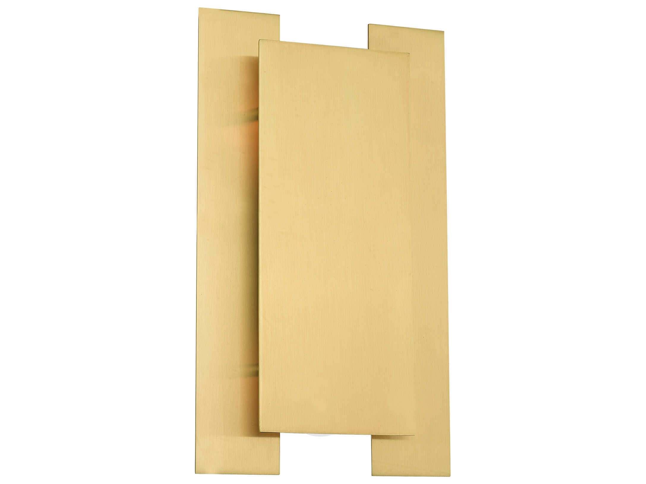 Livex Lighting Varick 2-Light Satin Brass Wall Sconce