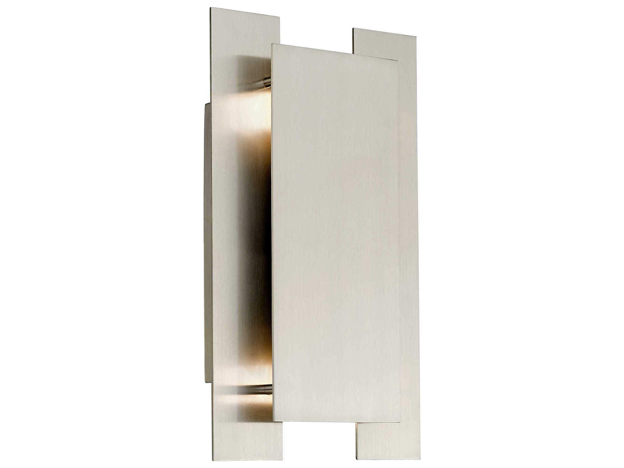 Livex Lighting Varick 2-Light Brushed Nickel Wall Sconce