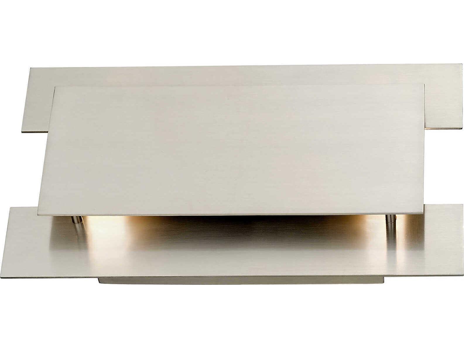 Livex Lighting Varick 2-Light Brushed Nickel Wall Sconce