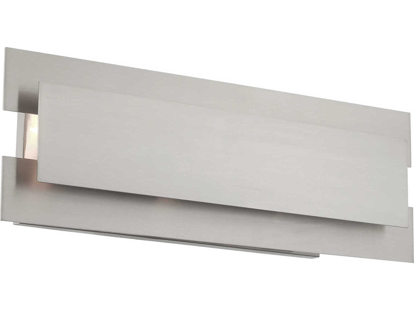 Livex Lighting Varick 3-Light Brushed Nickel Vanity Light