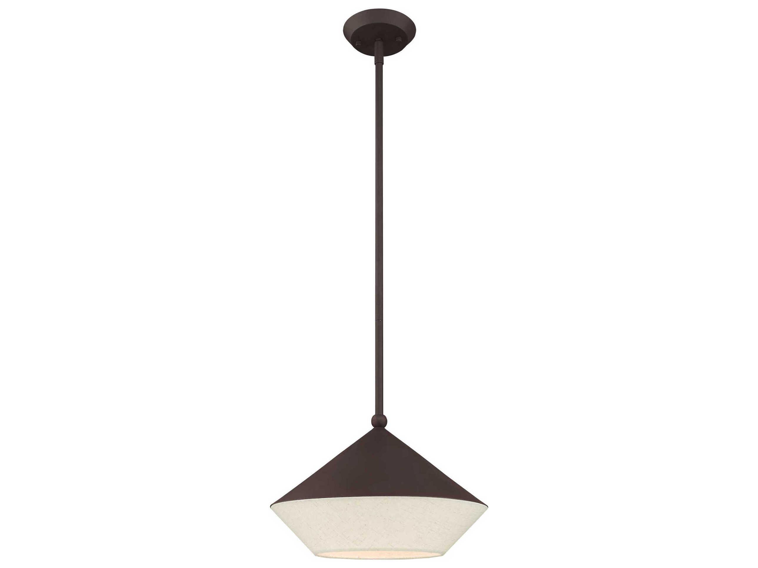 Livex Lighting Stockholm 1-Light Bronze Pendant
