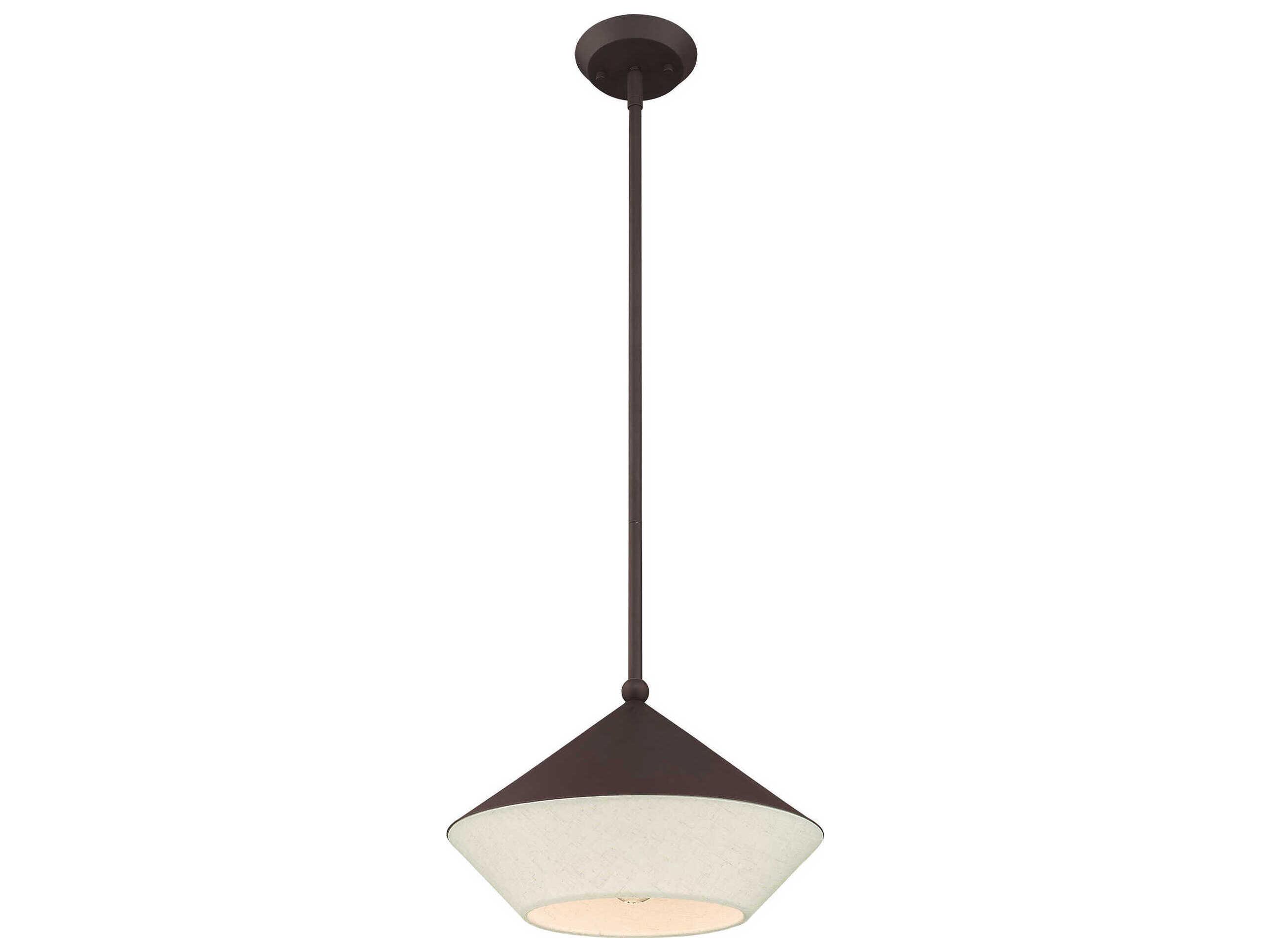 Livex Lighting Stockholm 1-Light Bronze Pendant