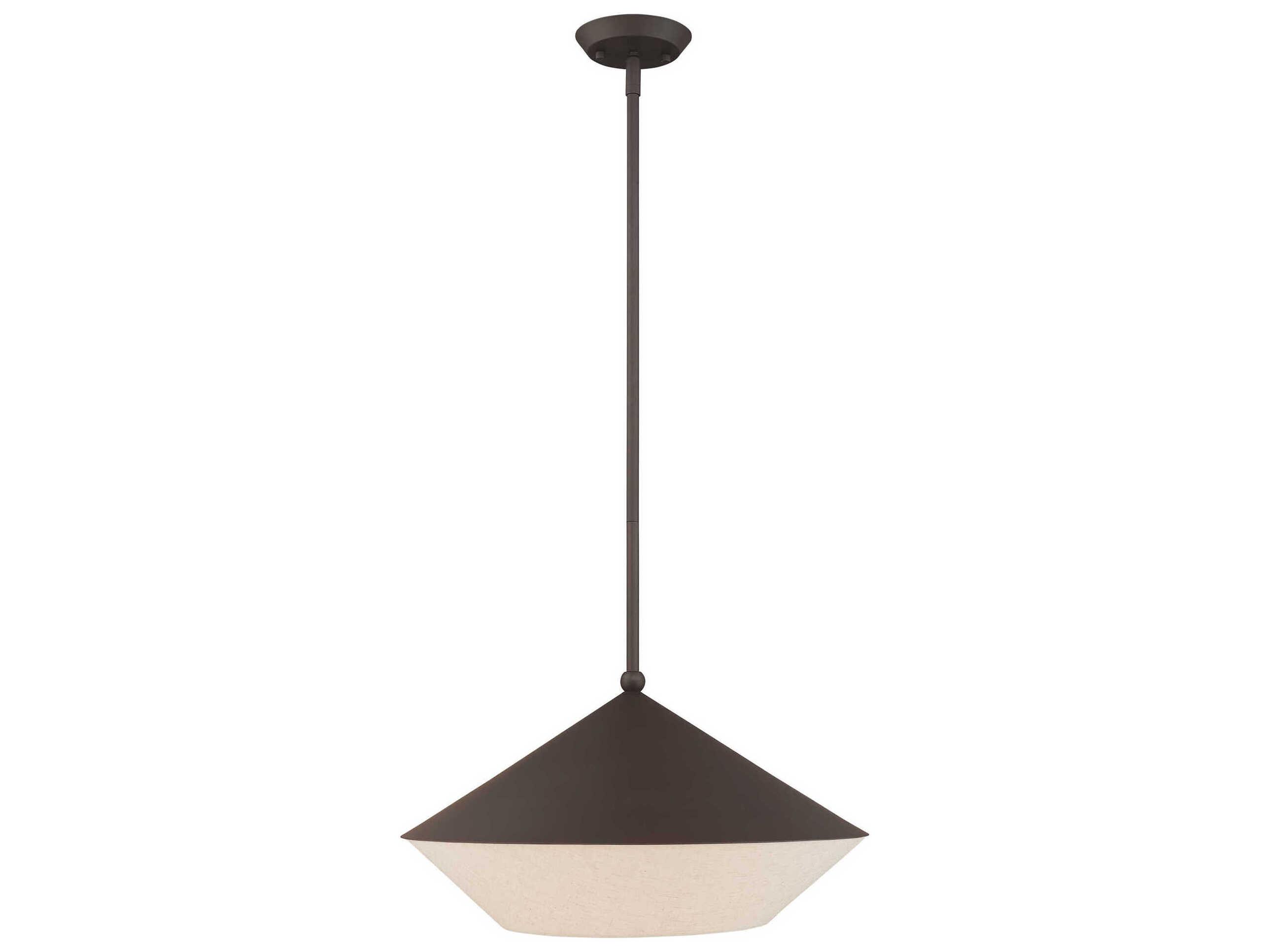 Livex Lighting Stockholm 1-Light Bronze Pendant