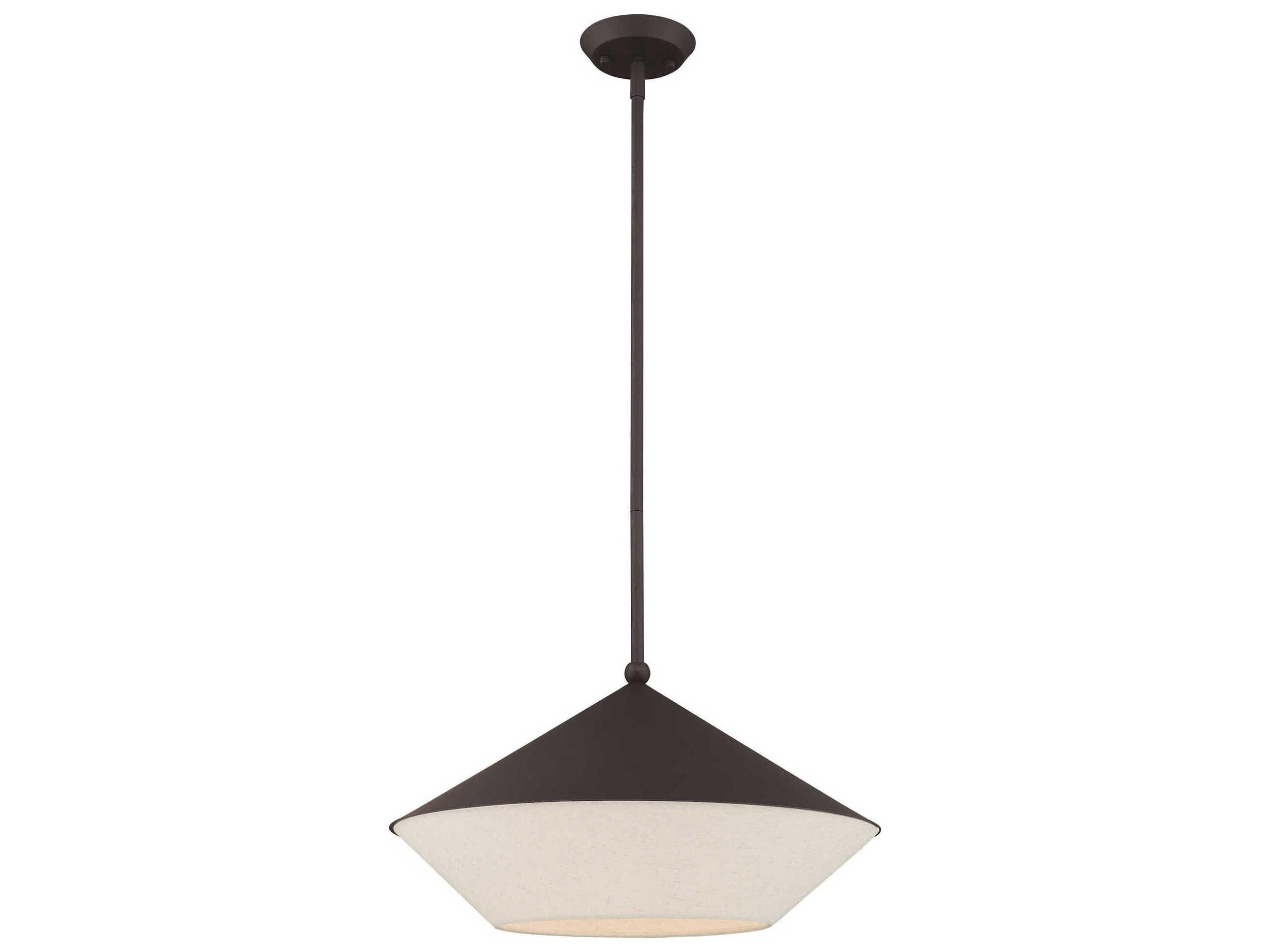 Livex Lighting Stockholm 1-Light Bronze Pendant