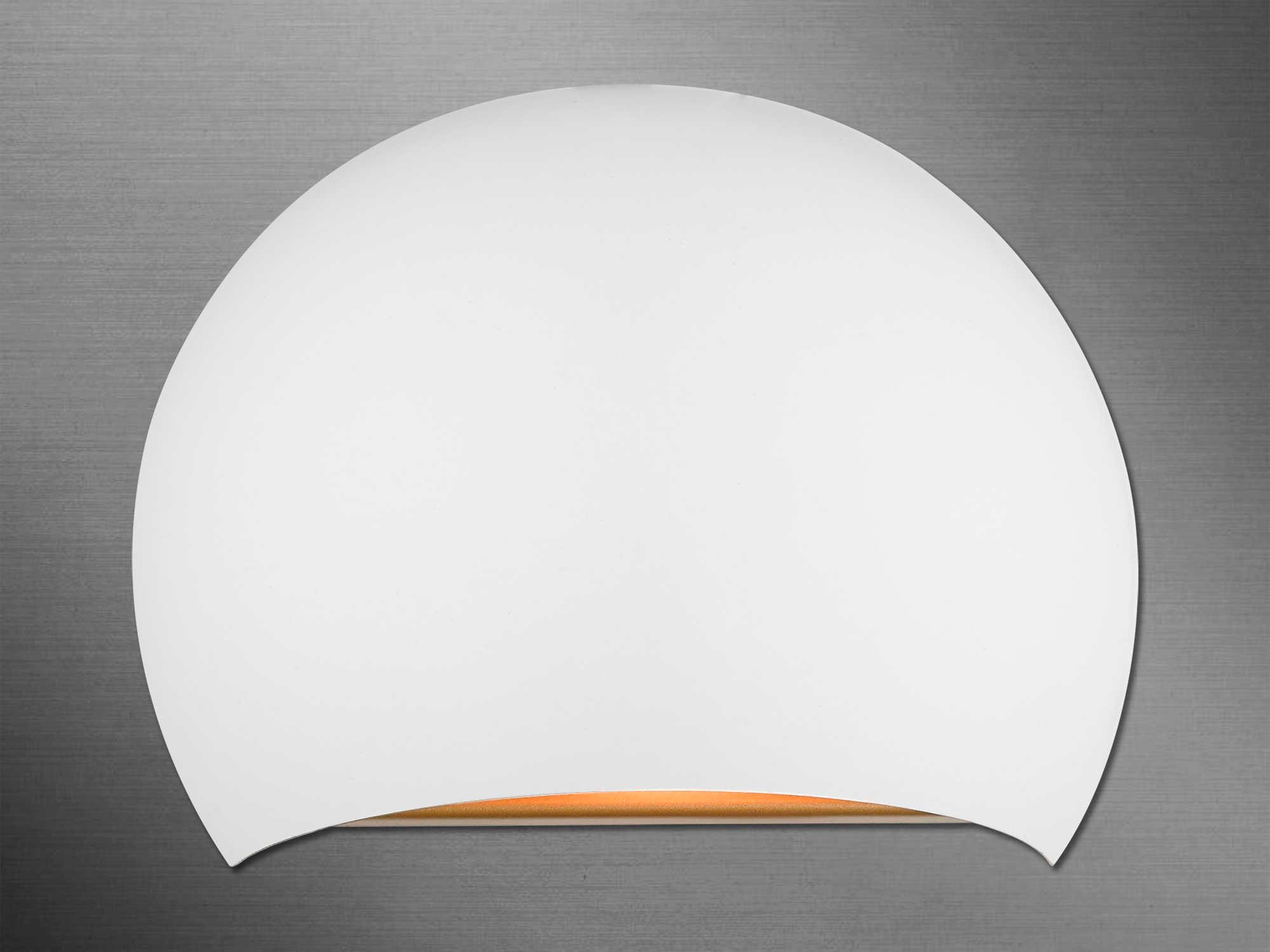 Livex Lighting Piedmont 1-Light White Gold Wall Sconce