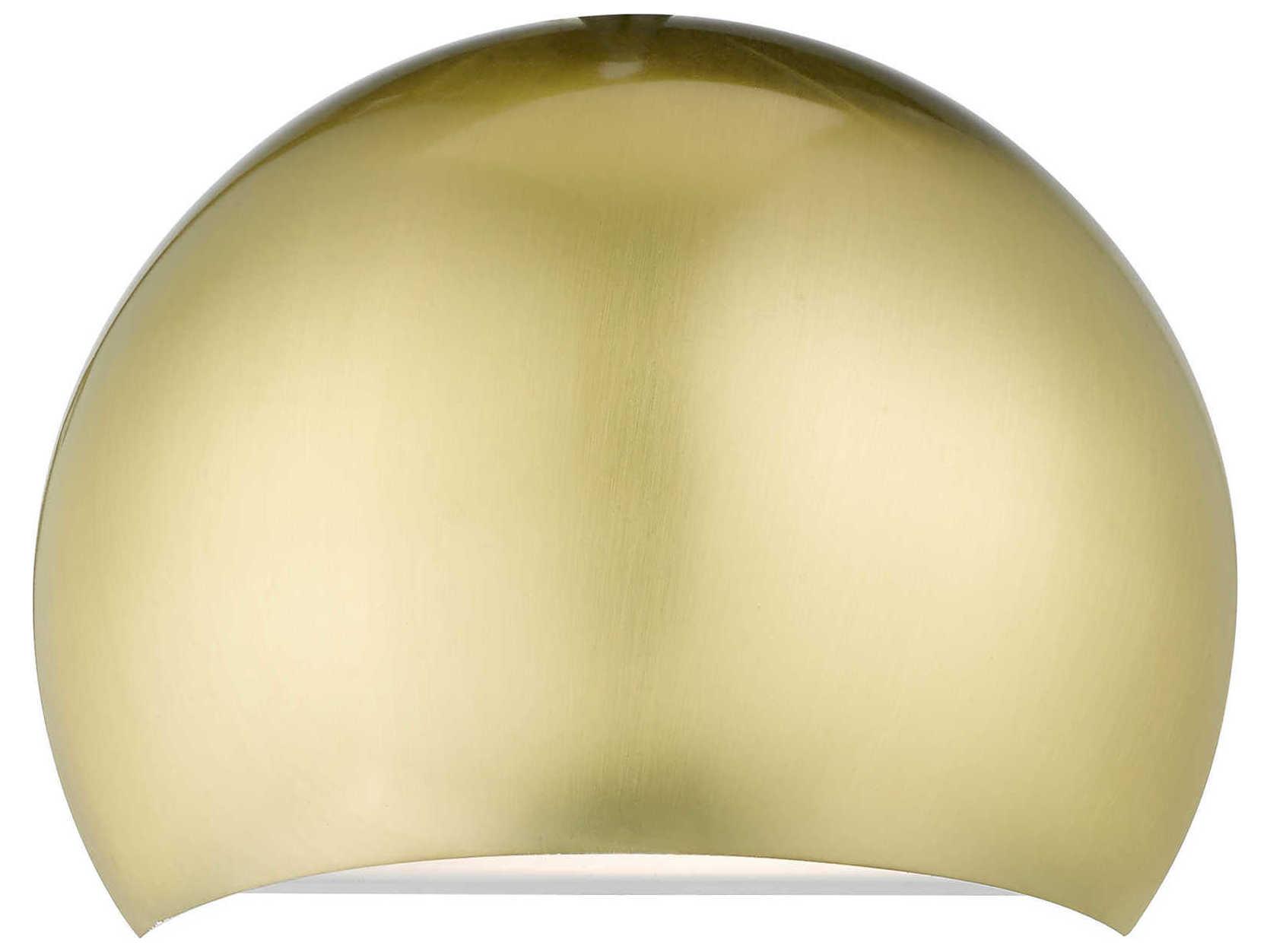 Livex Lighting Piedmont 1-Light Satin Brass Wall Sconce