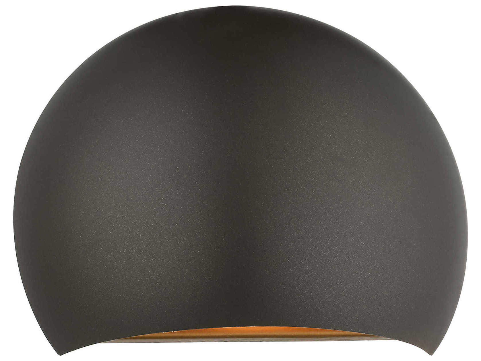 Livex Lighting Piedmont 1-Light English Bronze Black Wall Sconce