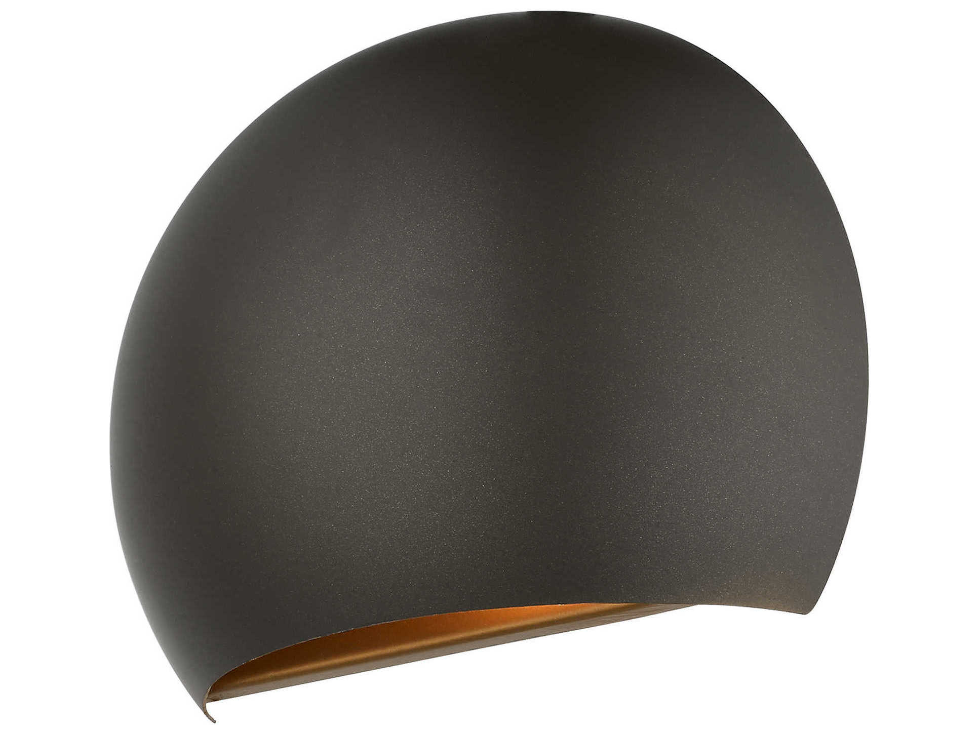 Livex Lighting Piedmont 1-Light English Bronze Black Wall Sconce