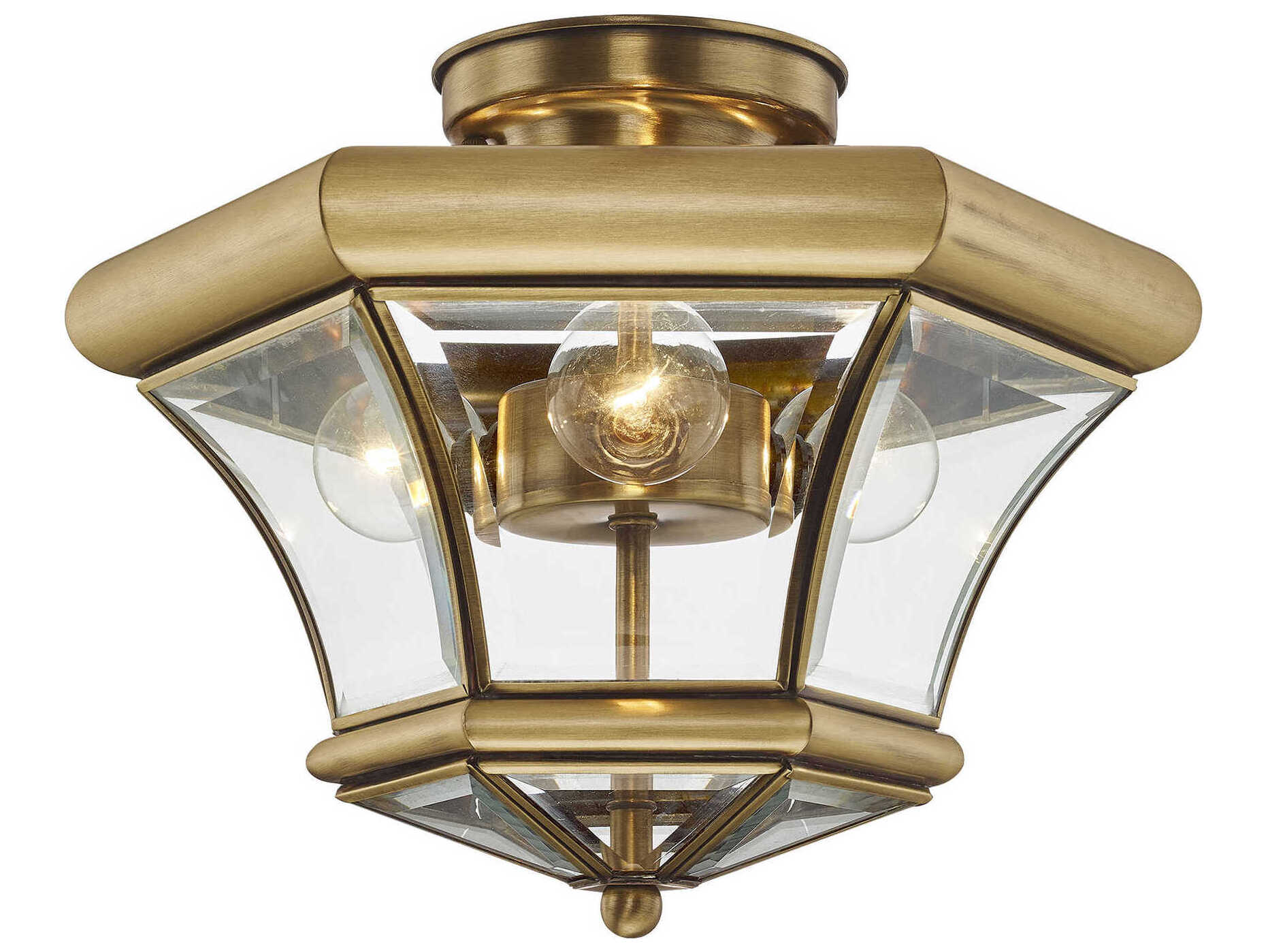 Livex Lighting Monterey 3 - Light Outdoor Ceiling Light
