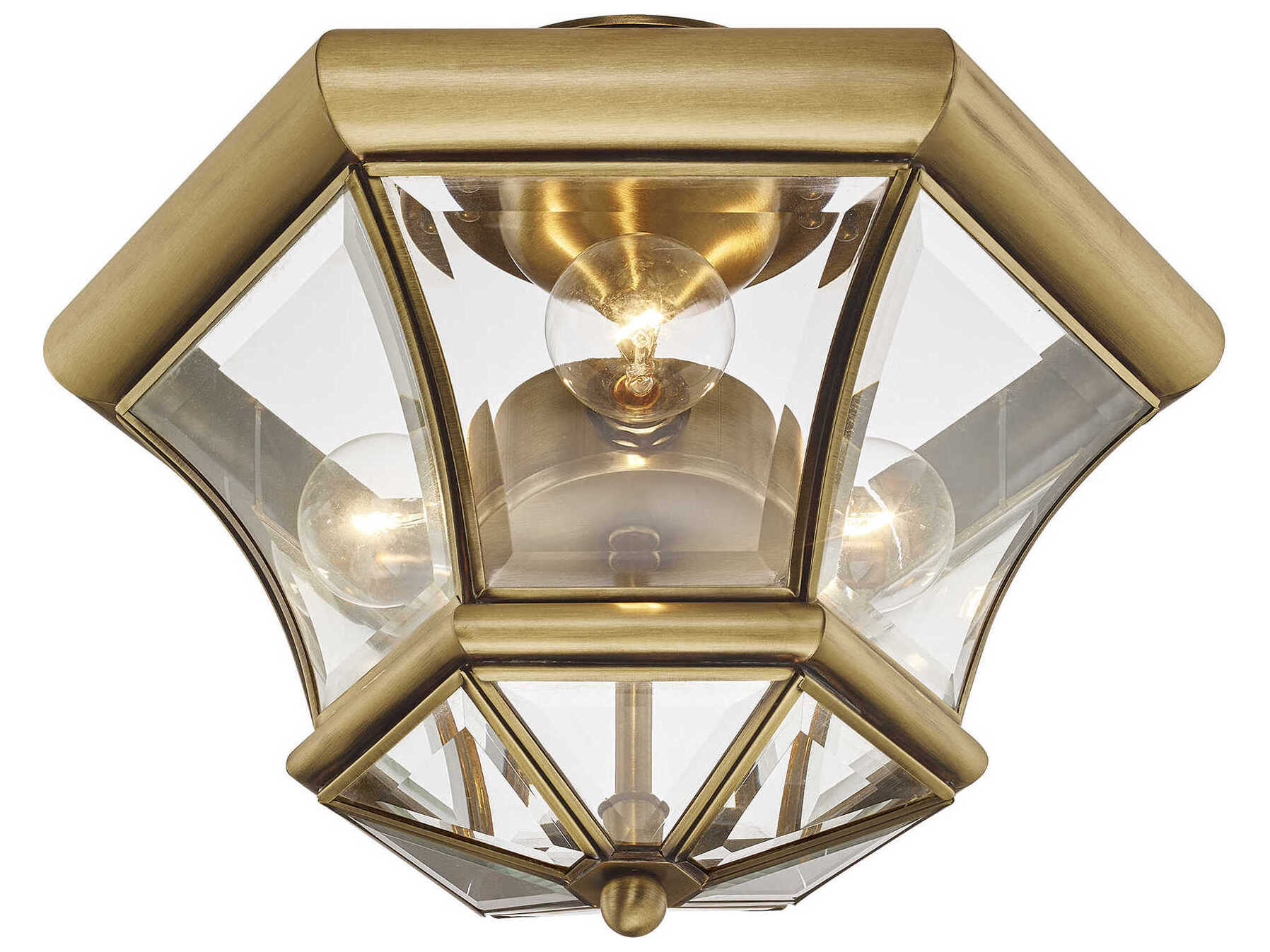 Livex Lighting Monterey 3 - Light Outdoor Ceiling Light
