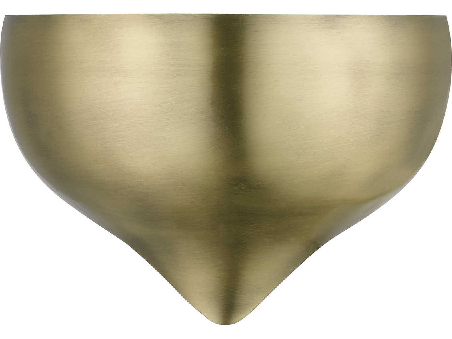 Livex Lighting Amador 1-Light Antique Brass Wall Sconce