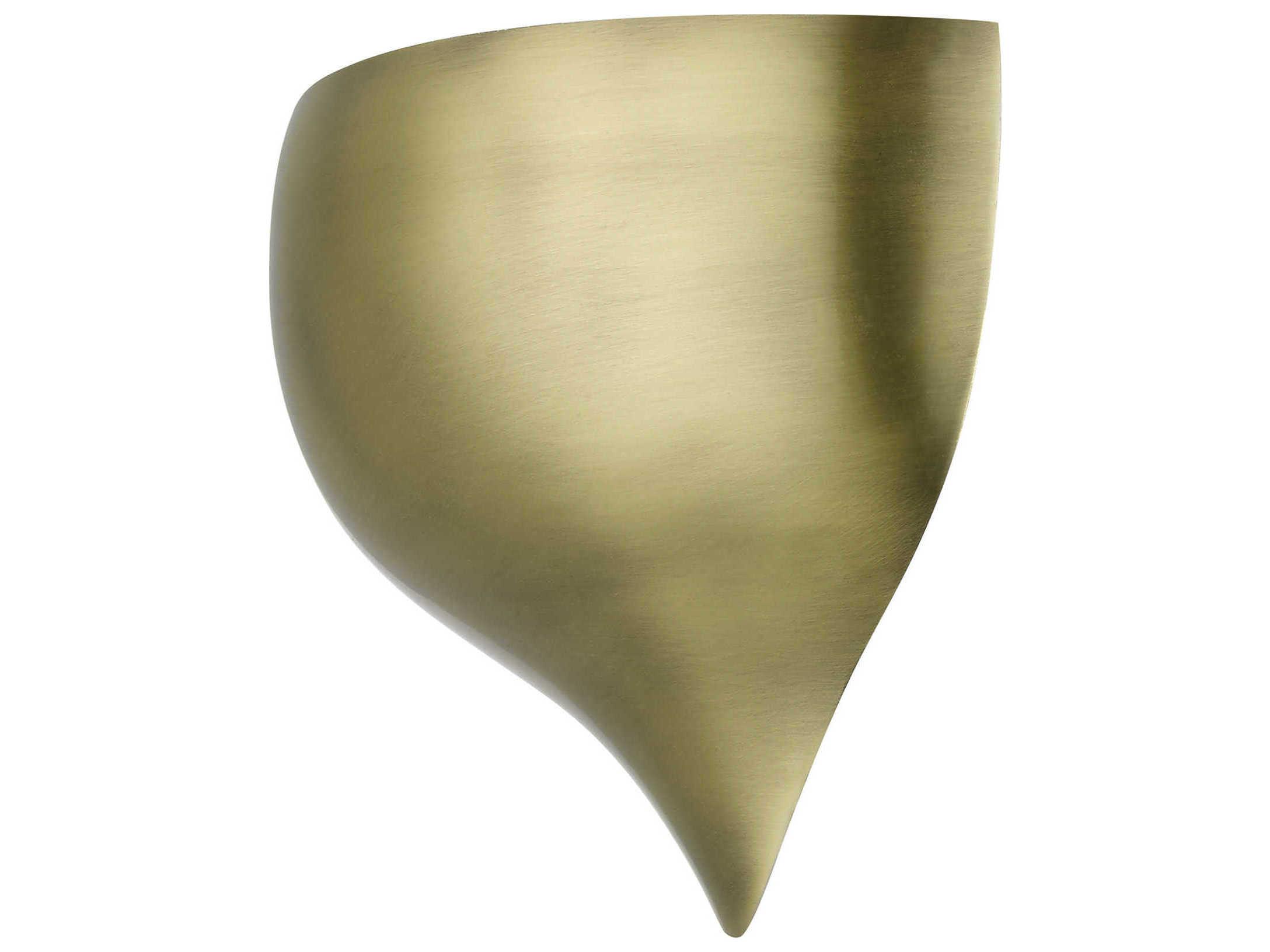 Livex Lighting Amador 1-Light Antique Brass Wall Sconce