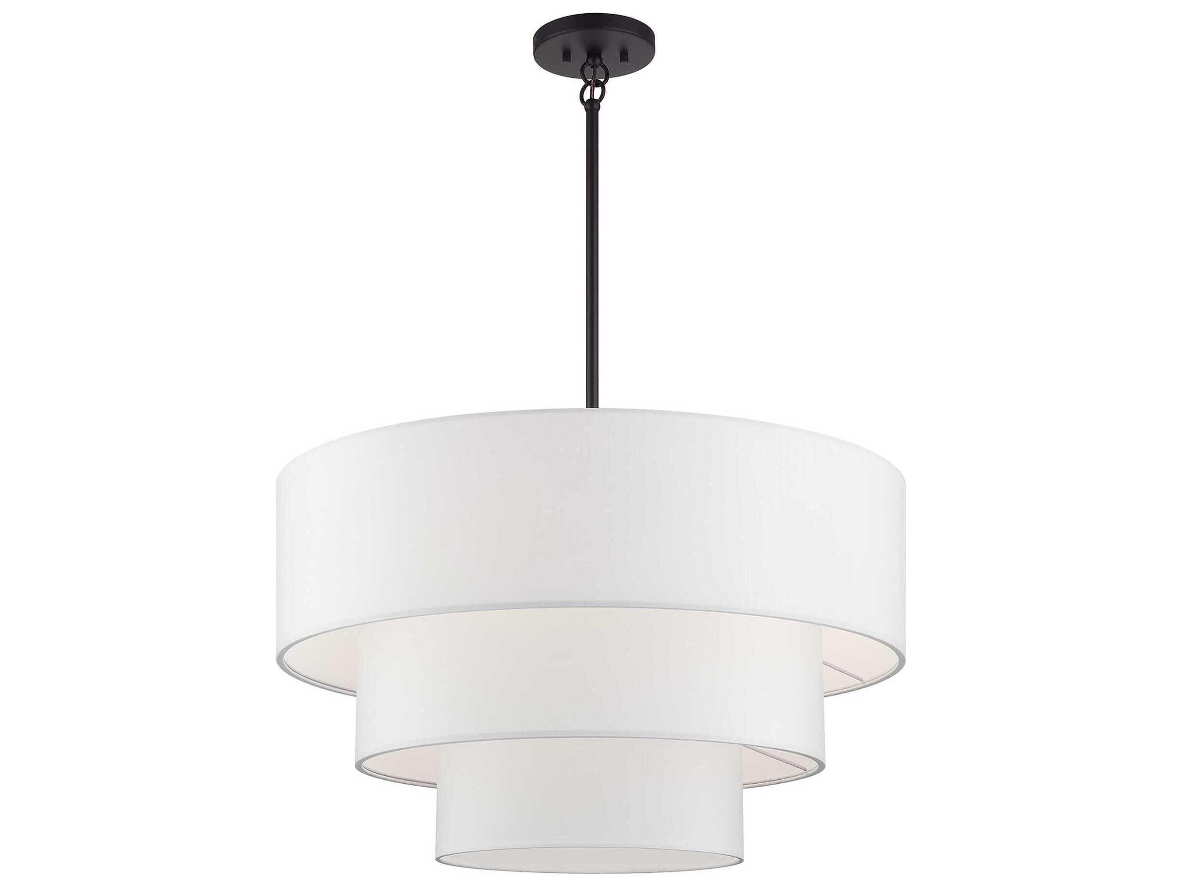 Livex Lighting Manorwood 5-Light Bronze Pendant