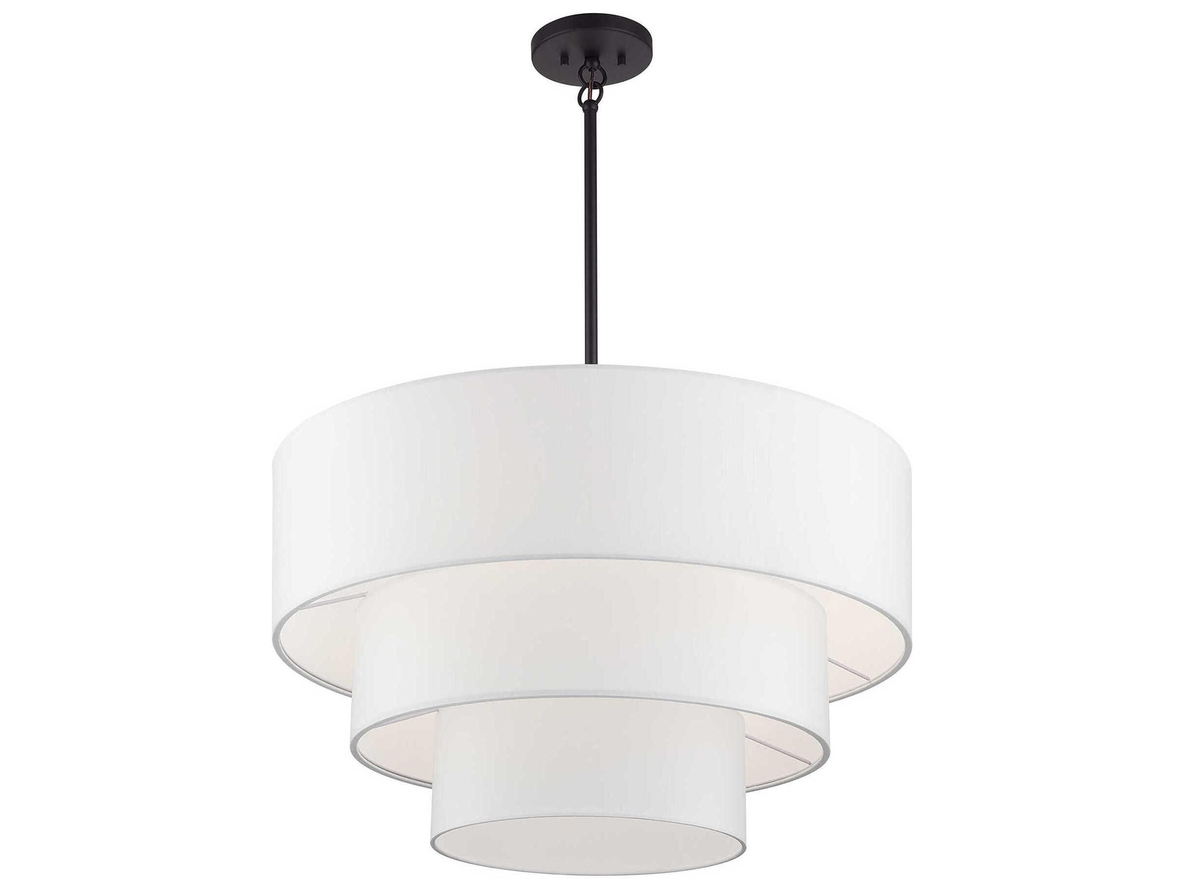 Livex Lighting Manorwood 5-Light Bronze Pendant