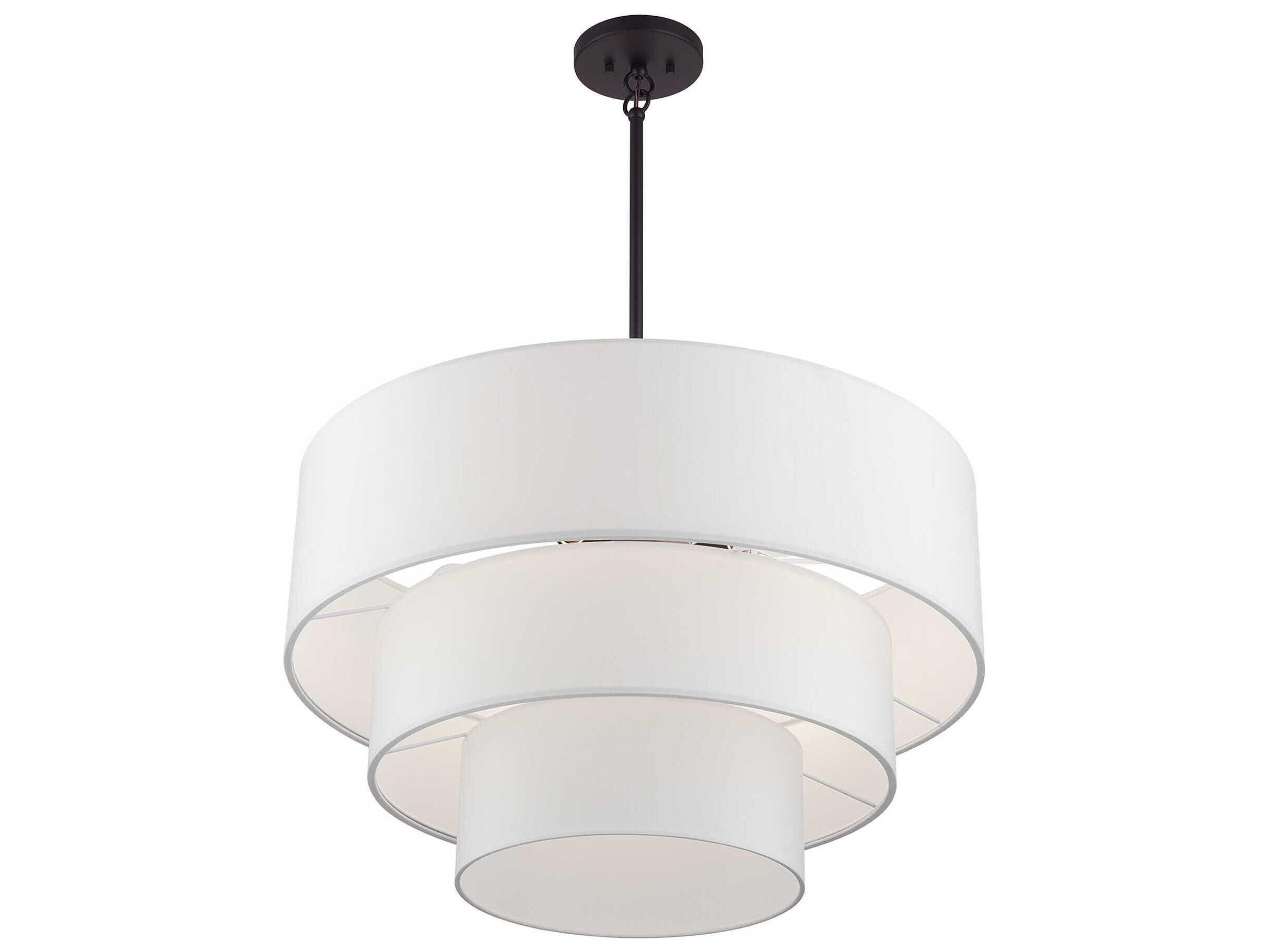 Livex Lighting Manorwood 5-Light Bronze Pendant