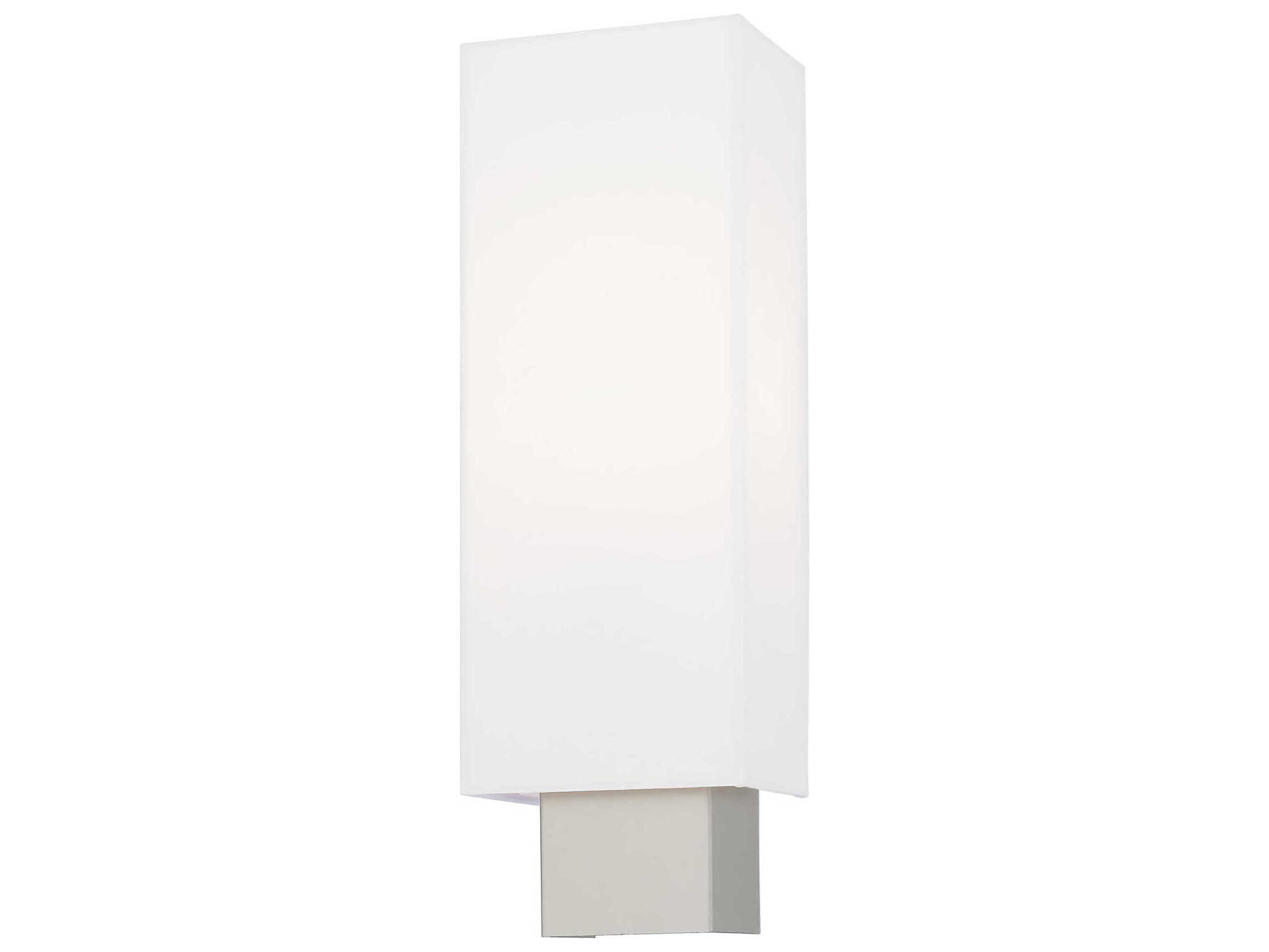 Livex Lighting Meridian 1-Light Brushed Nickel Wall Sconce