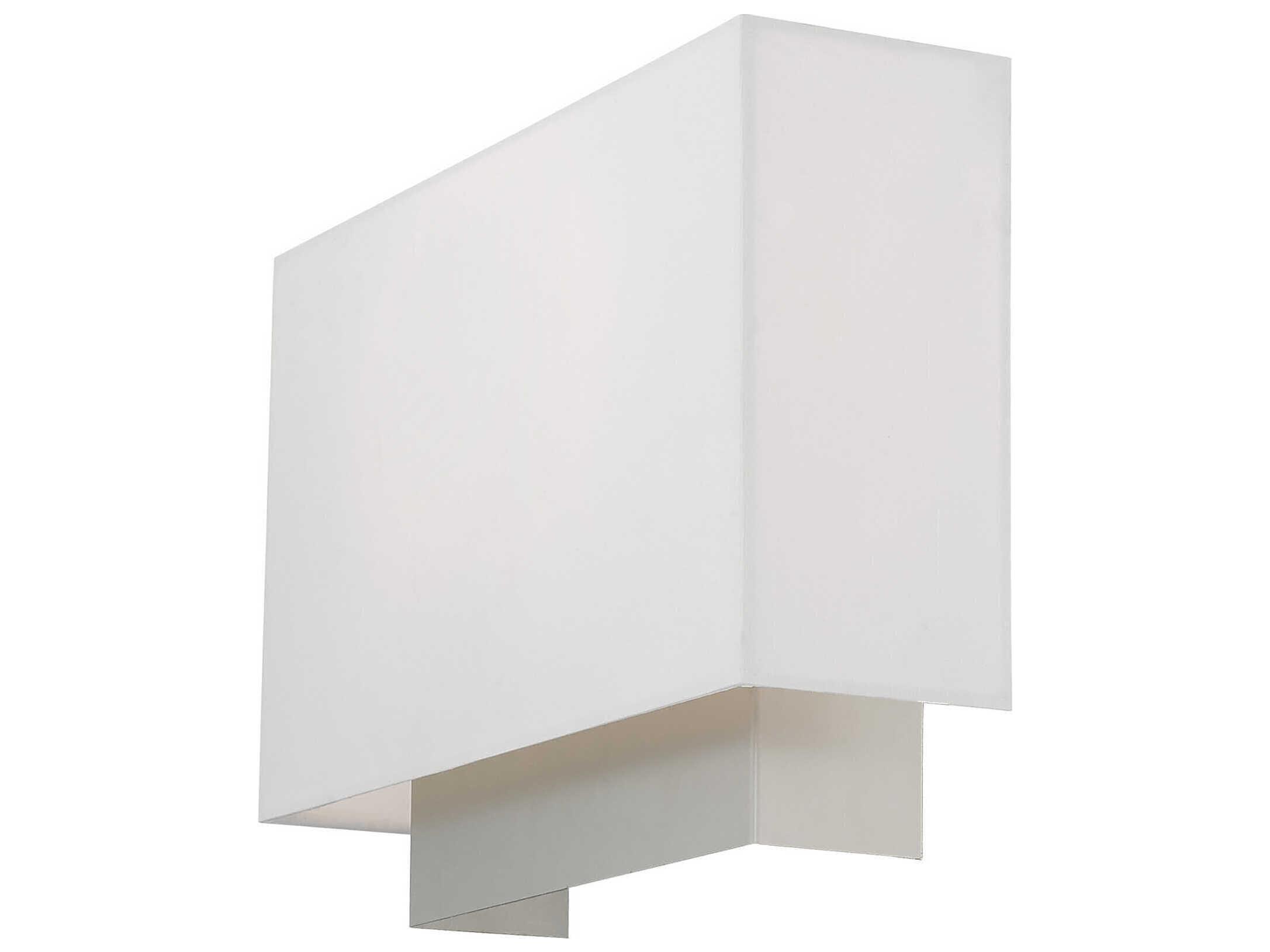 Livex Lighting Meridian 1-Light Brushed Nickel Wall Sconce