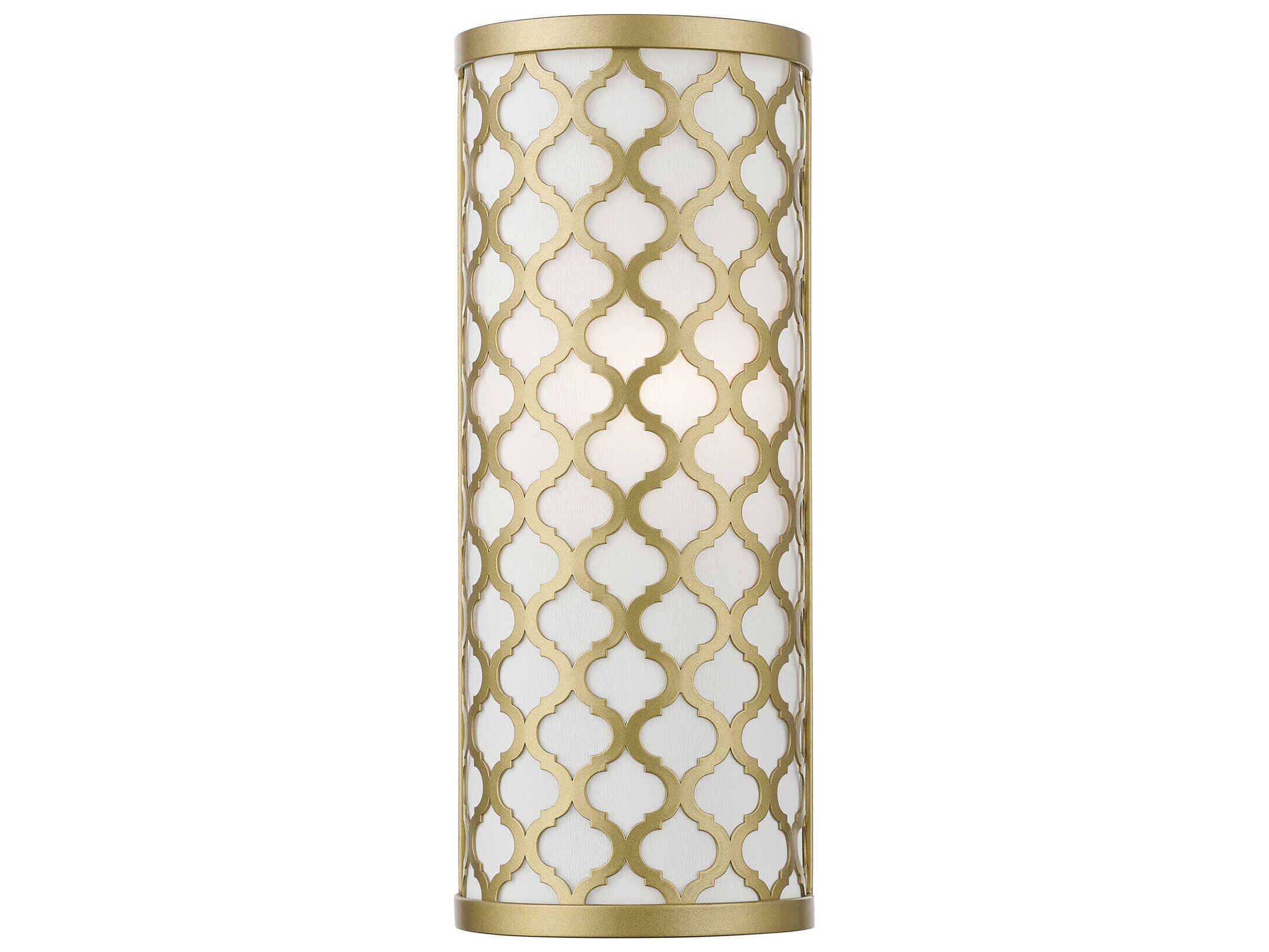 Livex Lighting Arabesque 1-Light Soft Gold Wall Sconce