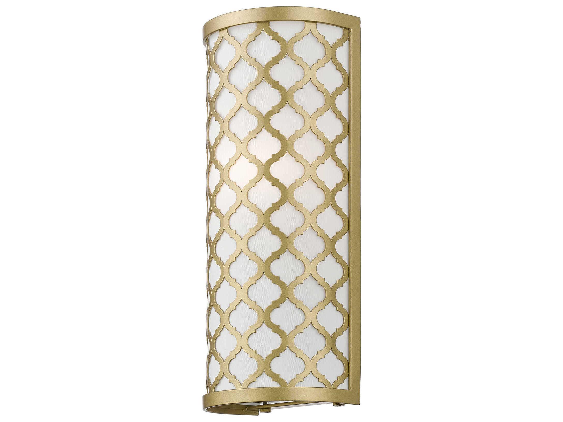 Livex Lighting Arabesque 1-Light Soft Gold Wall Sconce