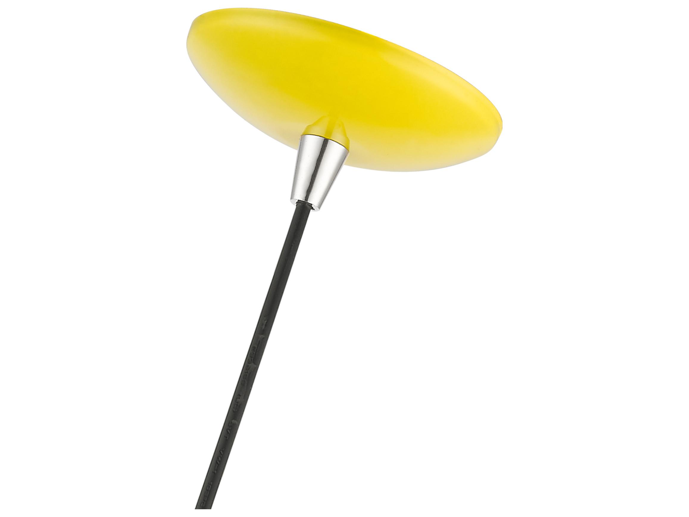 Livex Lighting Piedmont 1-Light Yellow Globe Mini Pendant
