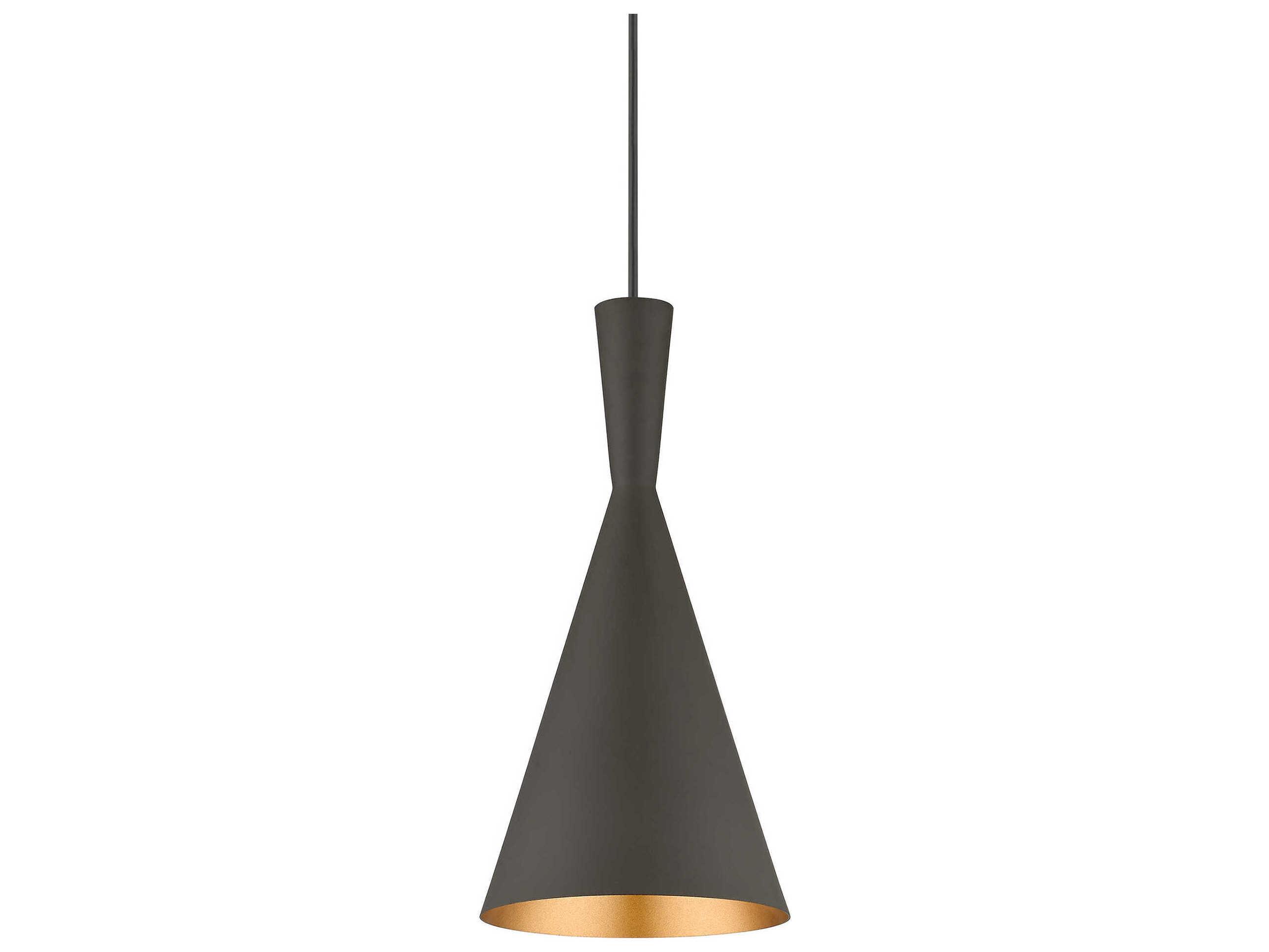 Livex Lighting Waldorf 1-Light Bronze Antique Brass Mini Pendant