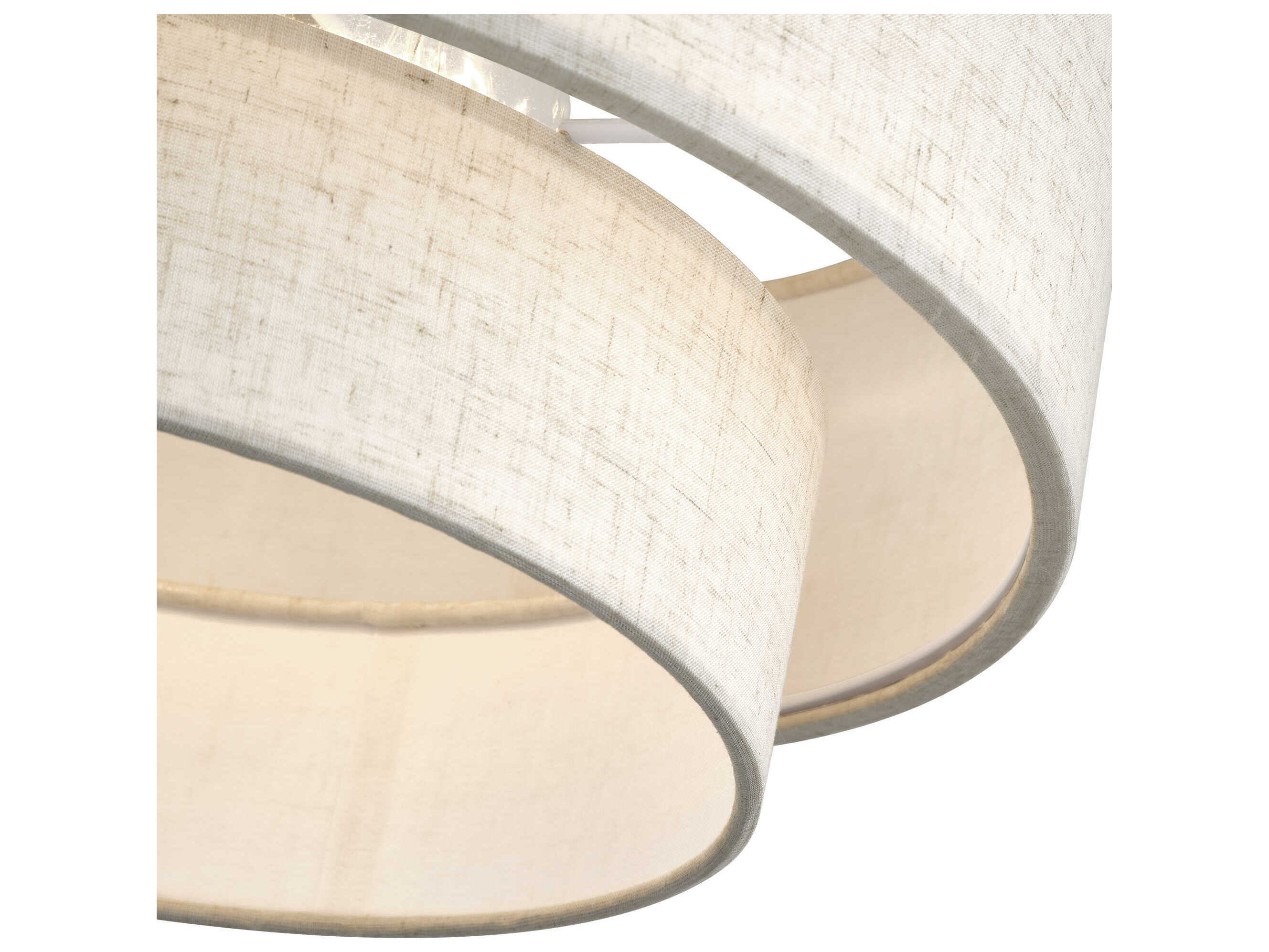 Livex Lighting Manorwood 3-Light English Bronze Drum Semi Flush Mount