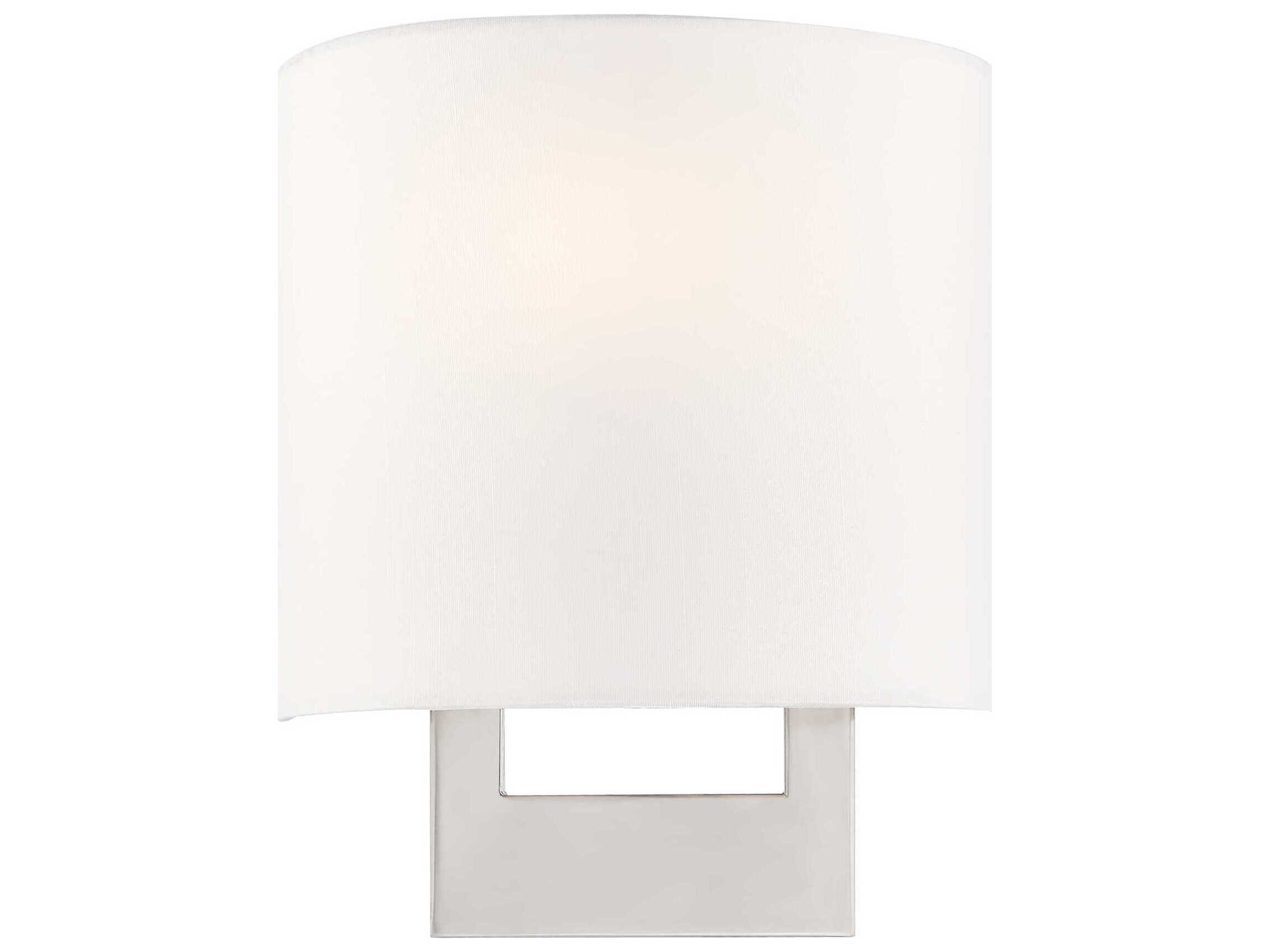 Livex Lighting Hayworth 1-Light Brushed Nickel Wall Sconce