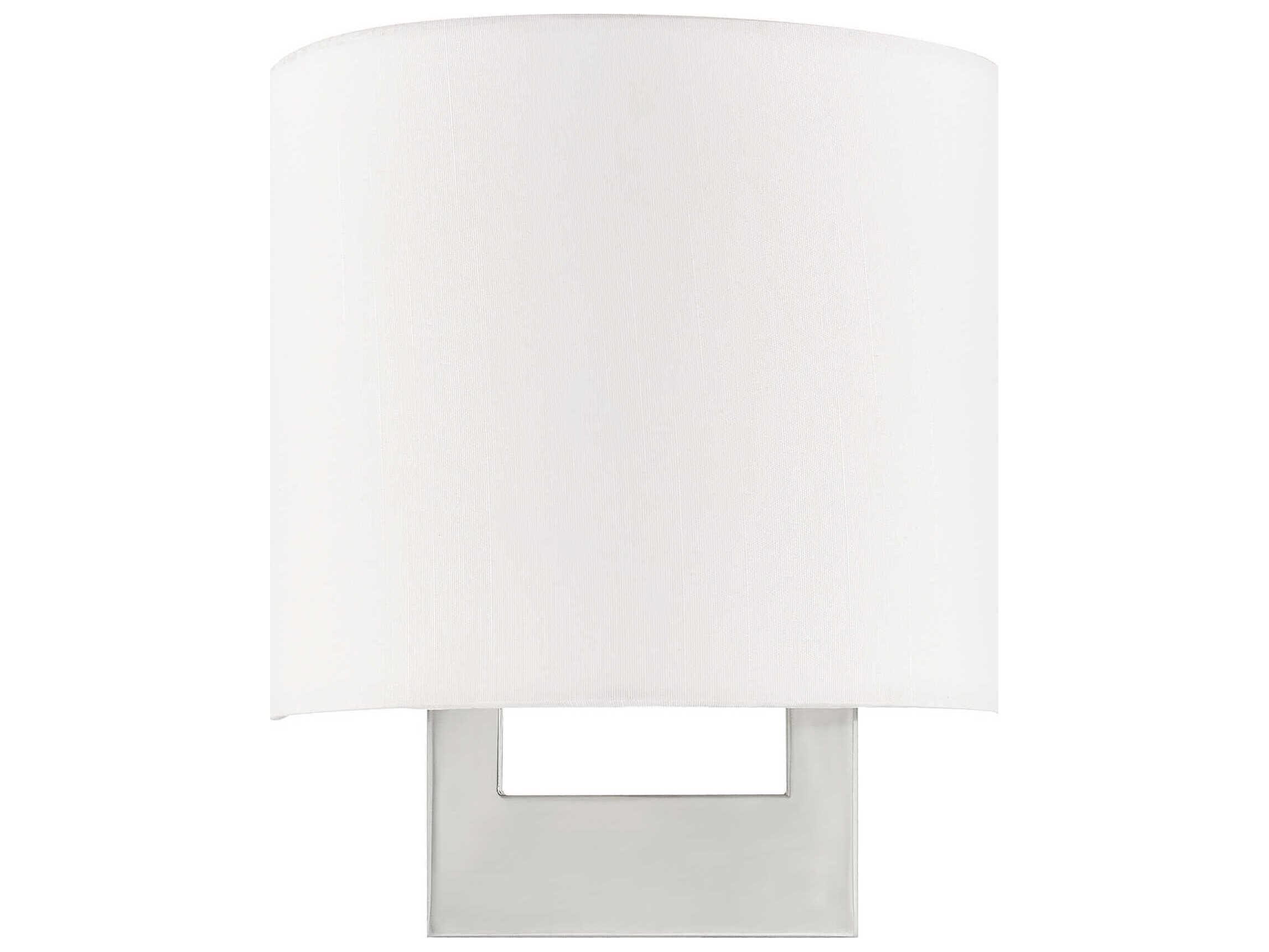 Livex Lighting Hayworth 1-Light Brushed Nickel Wall Sconce