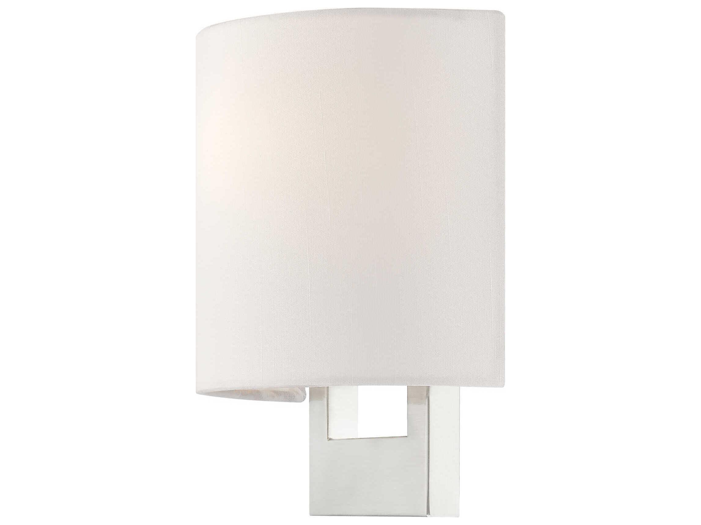 Livex Lighting Hayworth 1-Light Brushed Nickel Wall Sconce